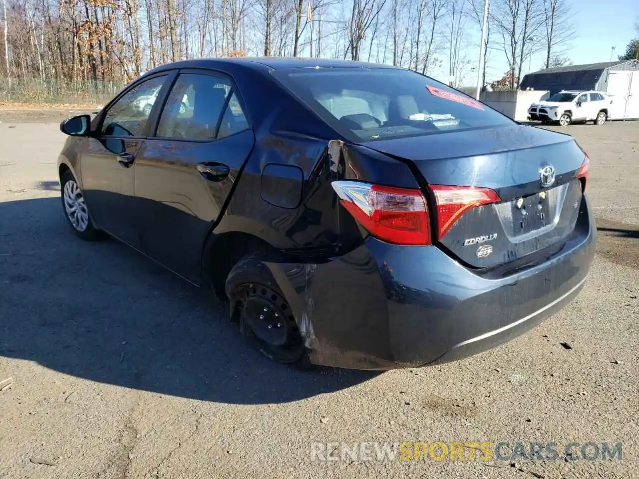 3 Photograph of a damaged car 2T1BURHE2KC225983 TOYOTA COROLLA 2019