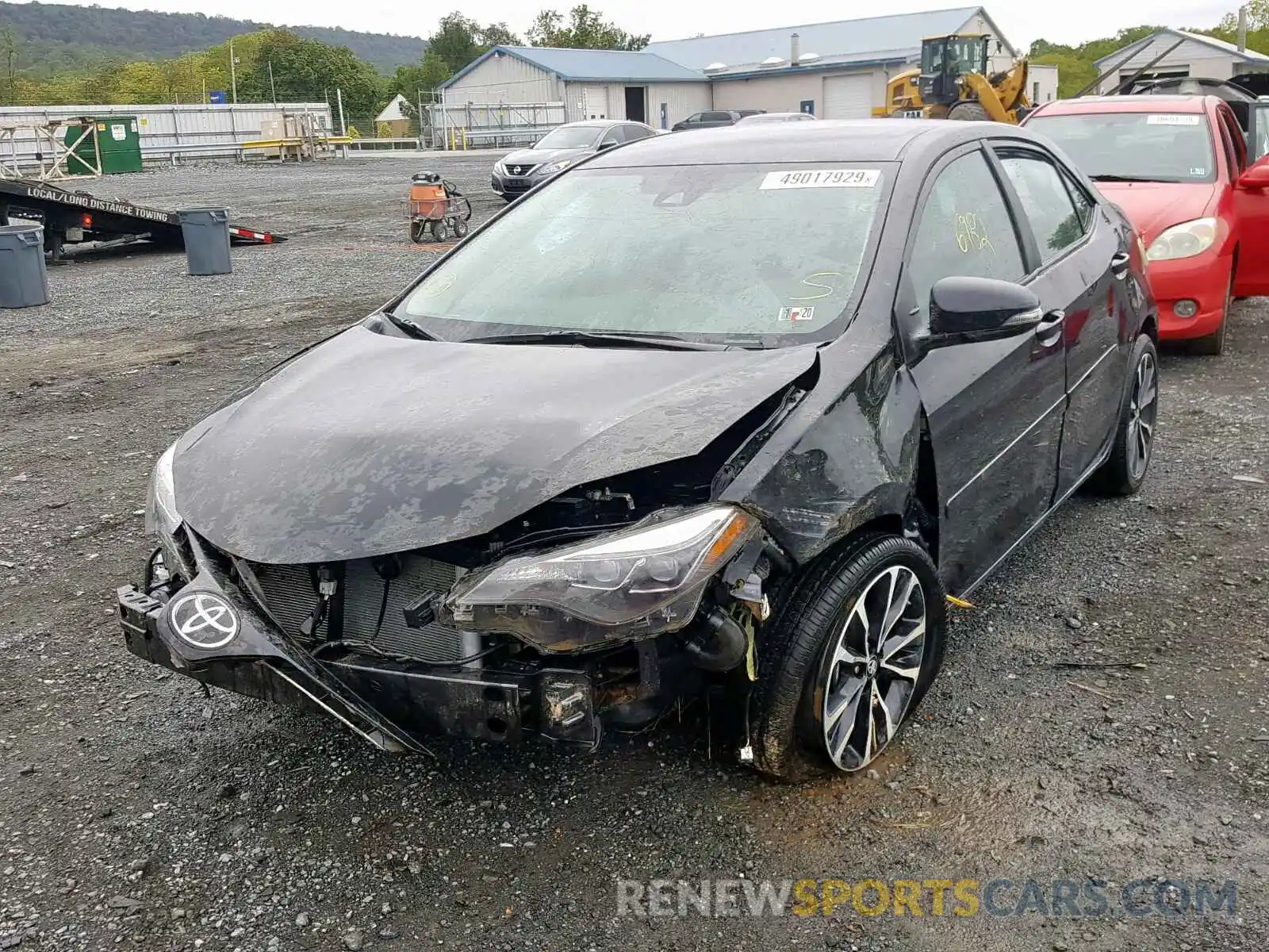 2 Photograph of a damaged car 2T1BURHE2KC226275 TOYOTA COROLLA 2019