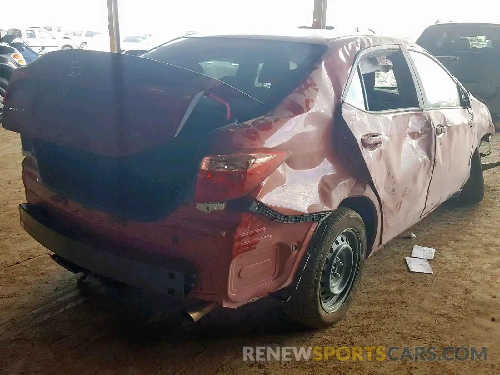 4 Photograph of a damaged car 2T1BURHE2KC226681 TOYOTA COROLLA 2019