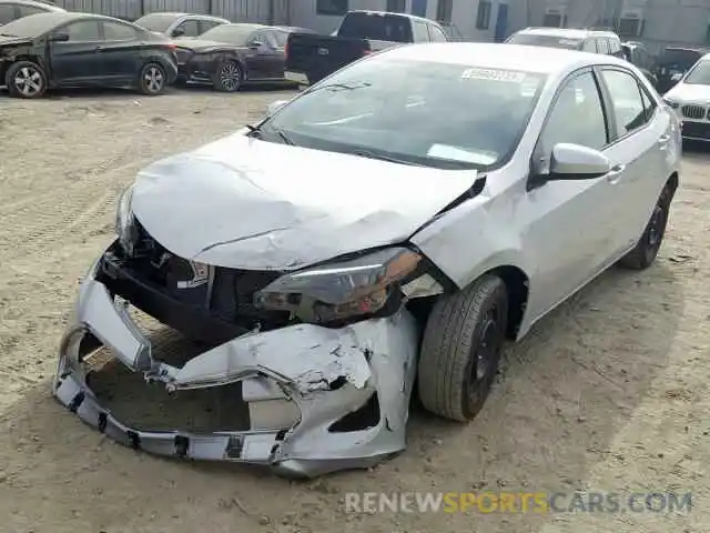 2 Фотография поврежденного автомобиля 2T1BURHE2KC226745 TOYOTA COROLLA 2019
