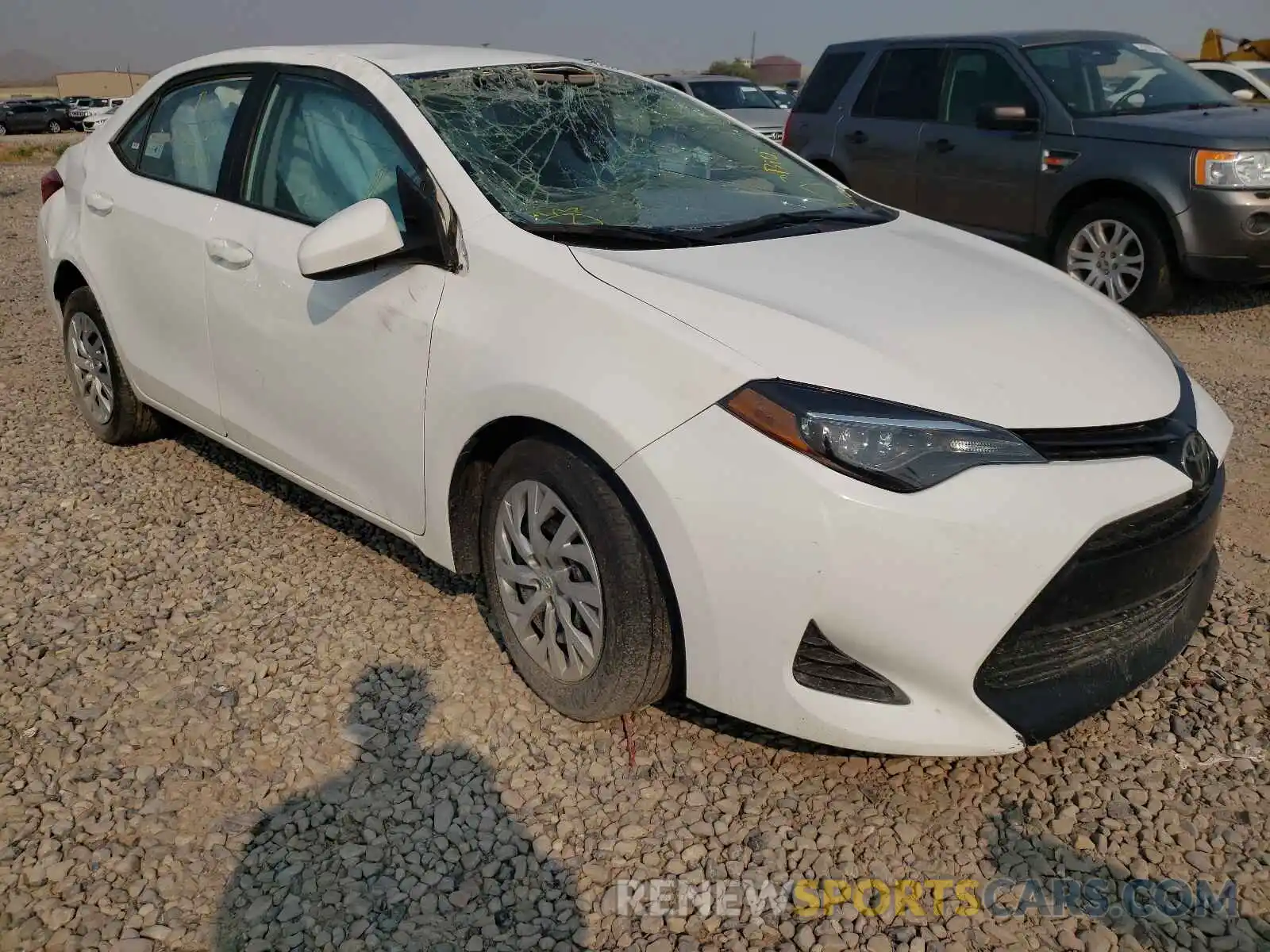 1 Photograph of a damaged car 2T1BURHE2KC226776 TOYOTA COROLLA 2019