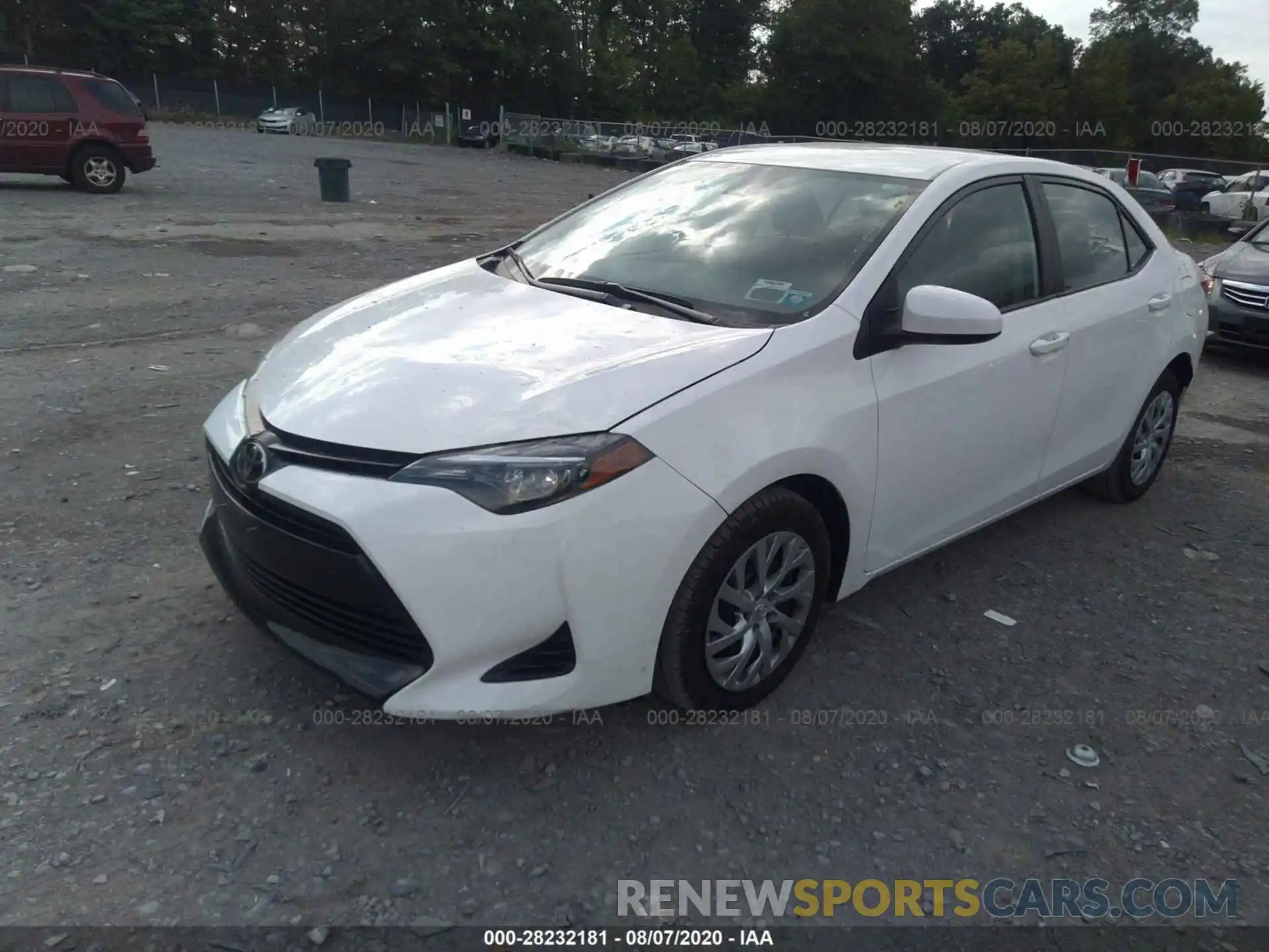 2 Photograph of a damaged car 2T1BURHE2KC227040 TOYOTA COROLLA 2019