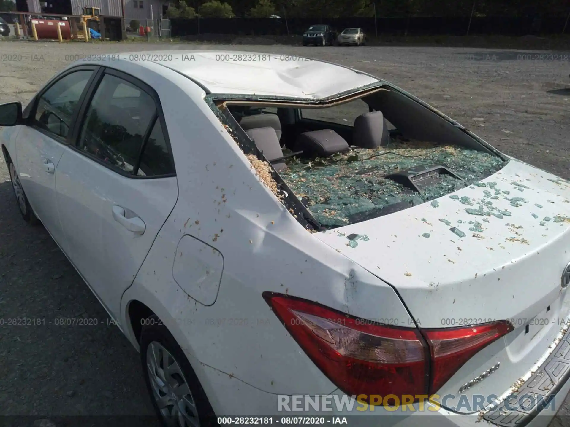 6 Photograph of a damaged car 2T1BURHE2KC227040 TOYOTA COROLLA 2019