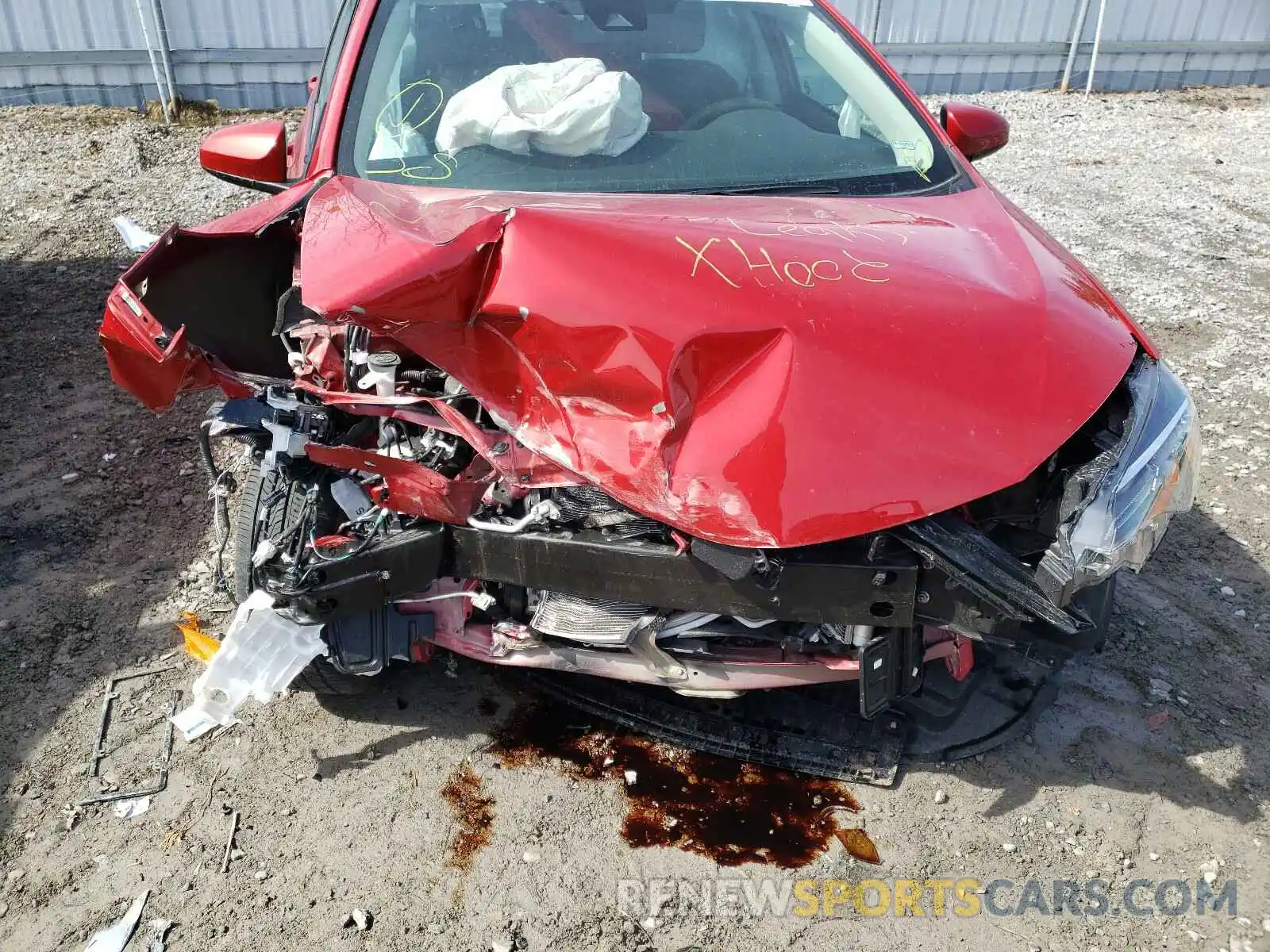 9 Photograph of a damaged car 2T1BURHE2KC227488 TOYOTA COROLLA 2019