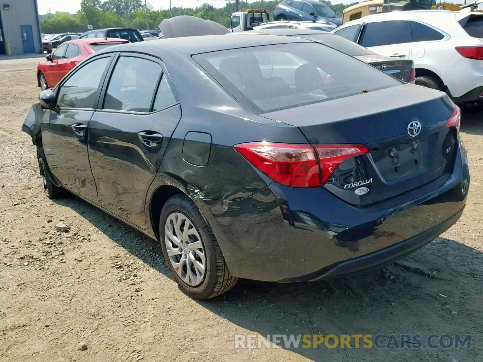 3 Photograph of a damaged car 2T1BURHE2KC227930 TOYOTA COROLLA 2019