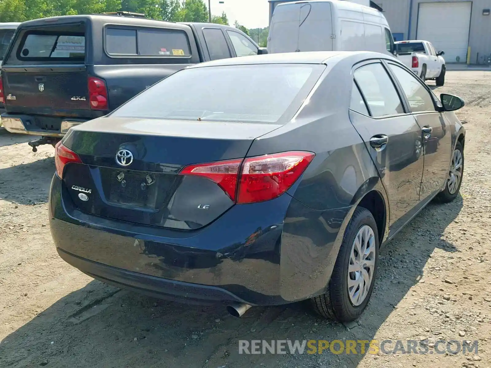 4 Photograph of a damaged car 2T1BURHE2KC227930 TOYOTA COROLLA 2019