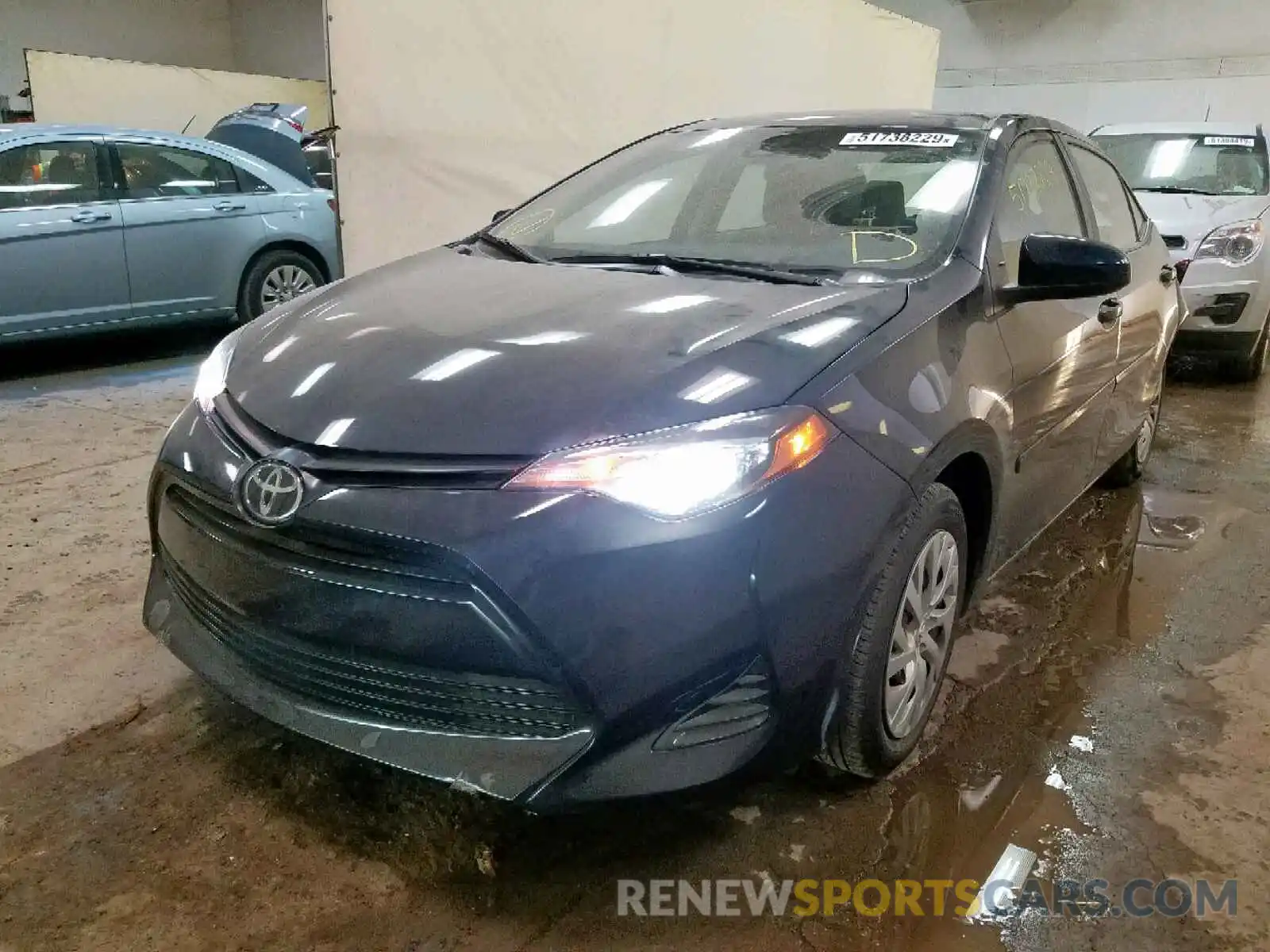 2 Photograph of a damaged car 2T1BURHE2KC228365 TOYOTA COROLLA 2019