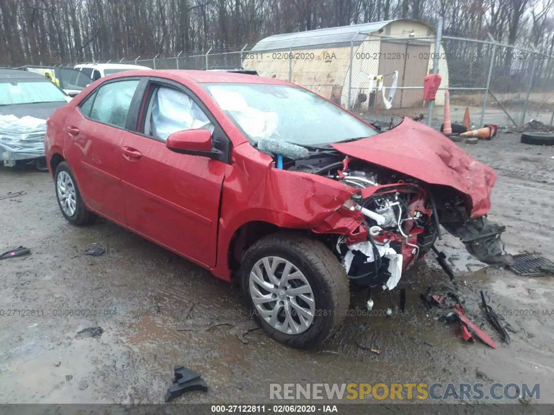 1 Photograph of a damaged car 2T1BURHE2KC228446 TOYOTA COROLLA 2019