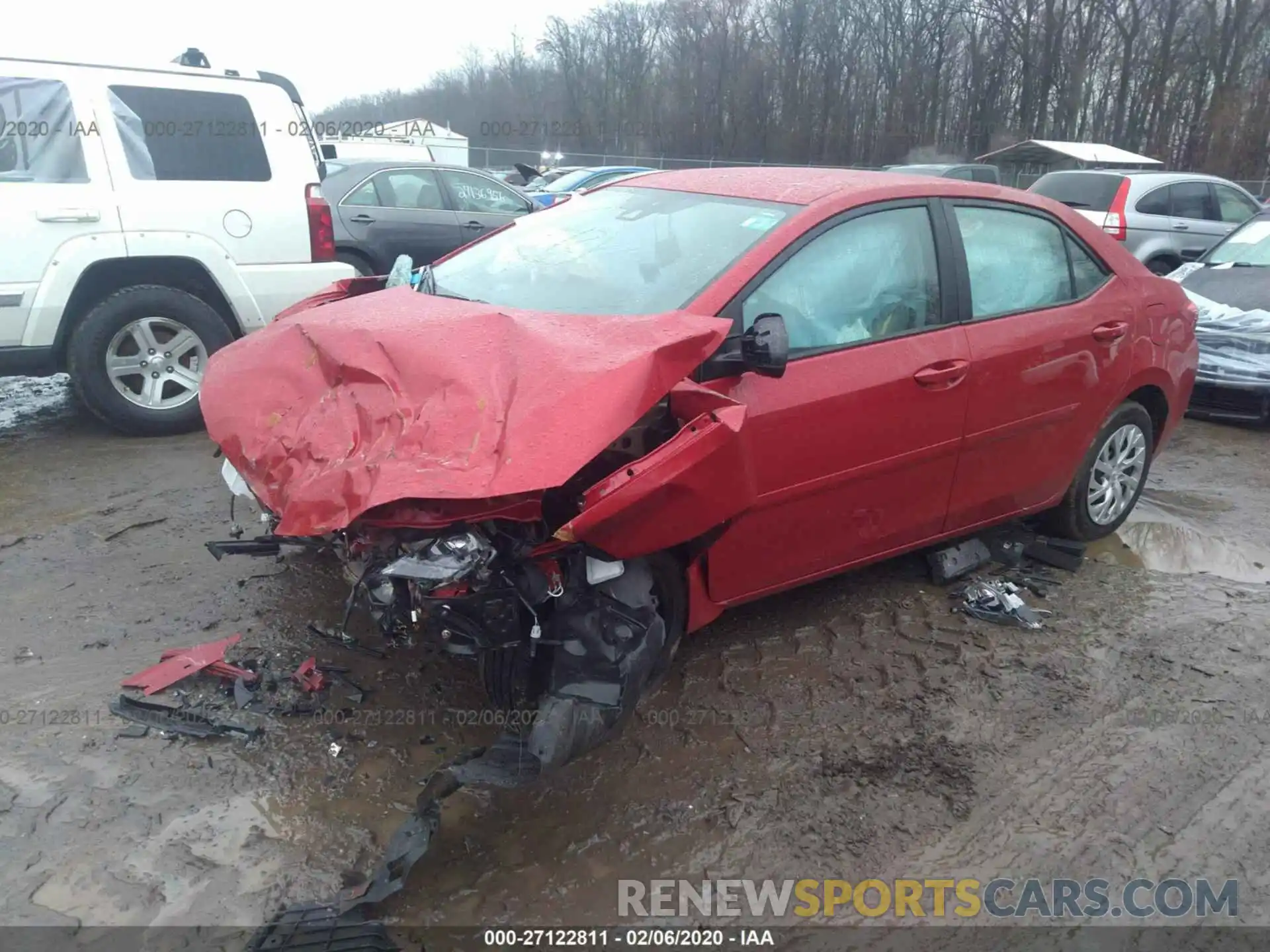 2 Photograph of a damaged car 2T1BURHE2KC228446 TOYOTA COROLLA 2019