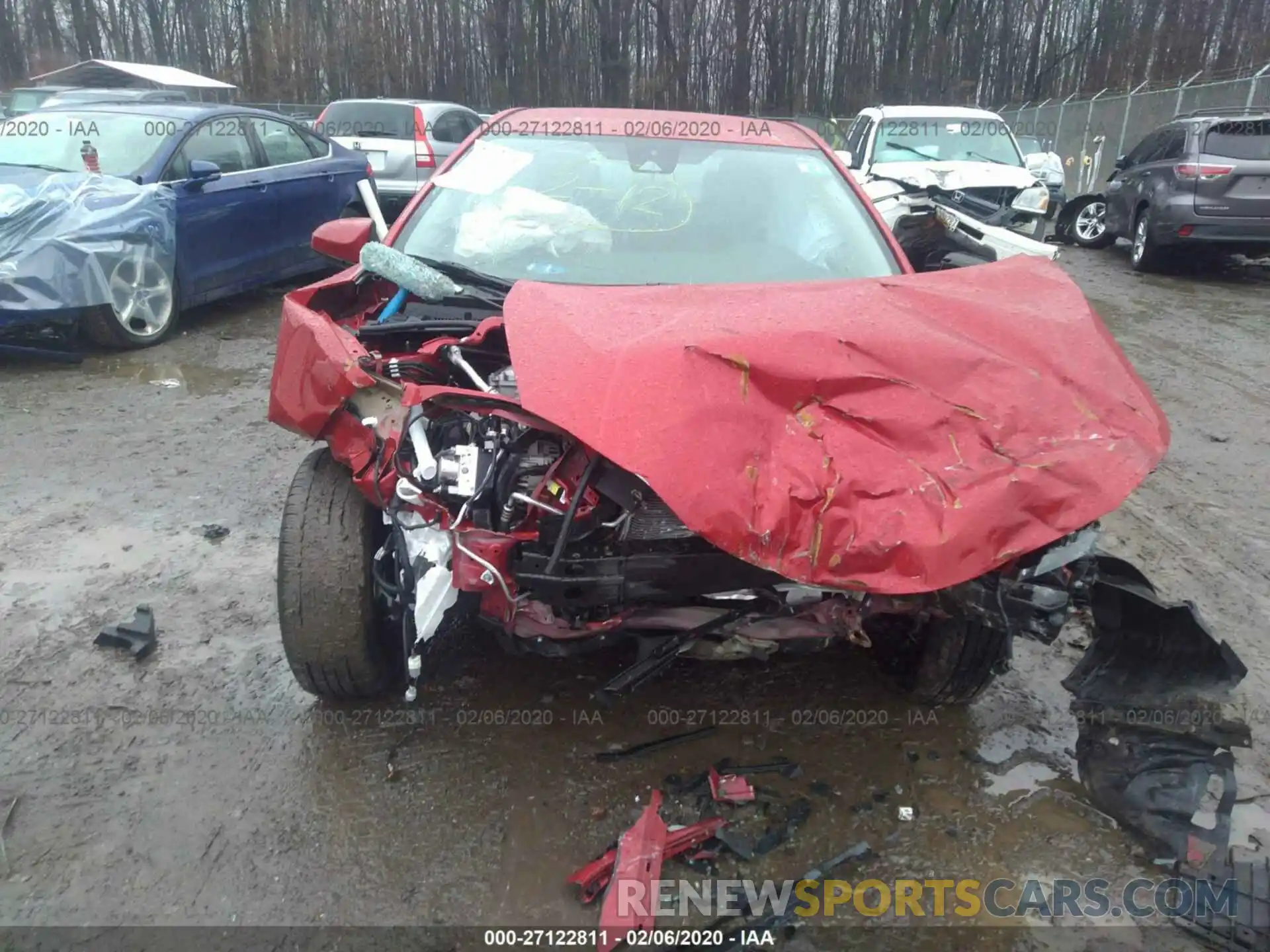 6 Photograph of a damaged car 2T1BURHE2KC228446 TOYOTA COROLLA 2019