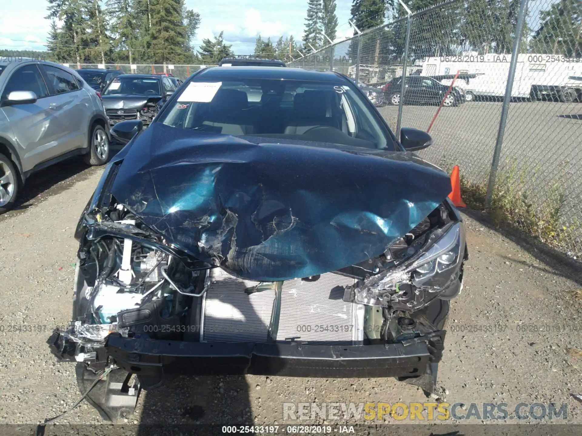 6 Photograph of a damaged car 2T1BURHE2KC228818 TOYOTA COROLLA 2019