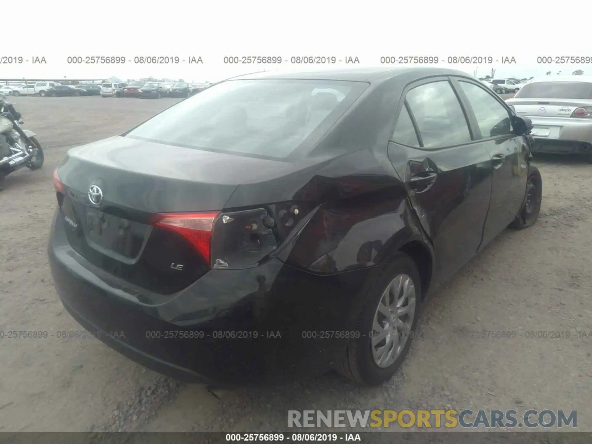 4 Photograph of a damaged car 2T1BURHE2KC228964 TOYOTA COROLLA 2019