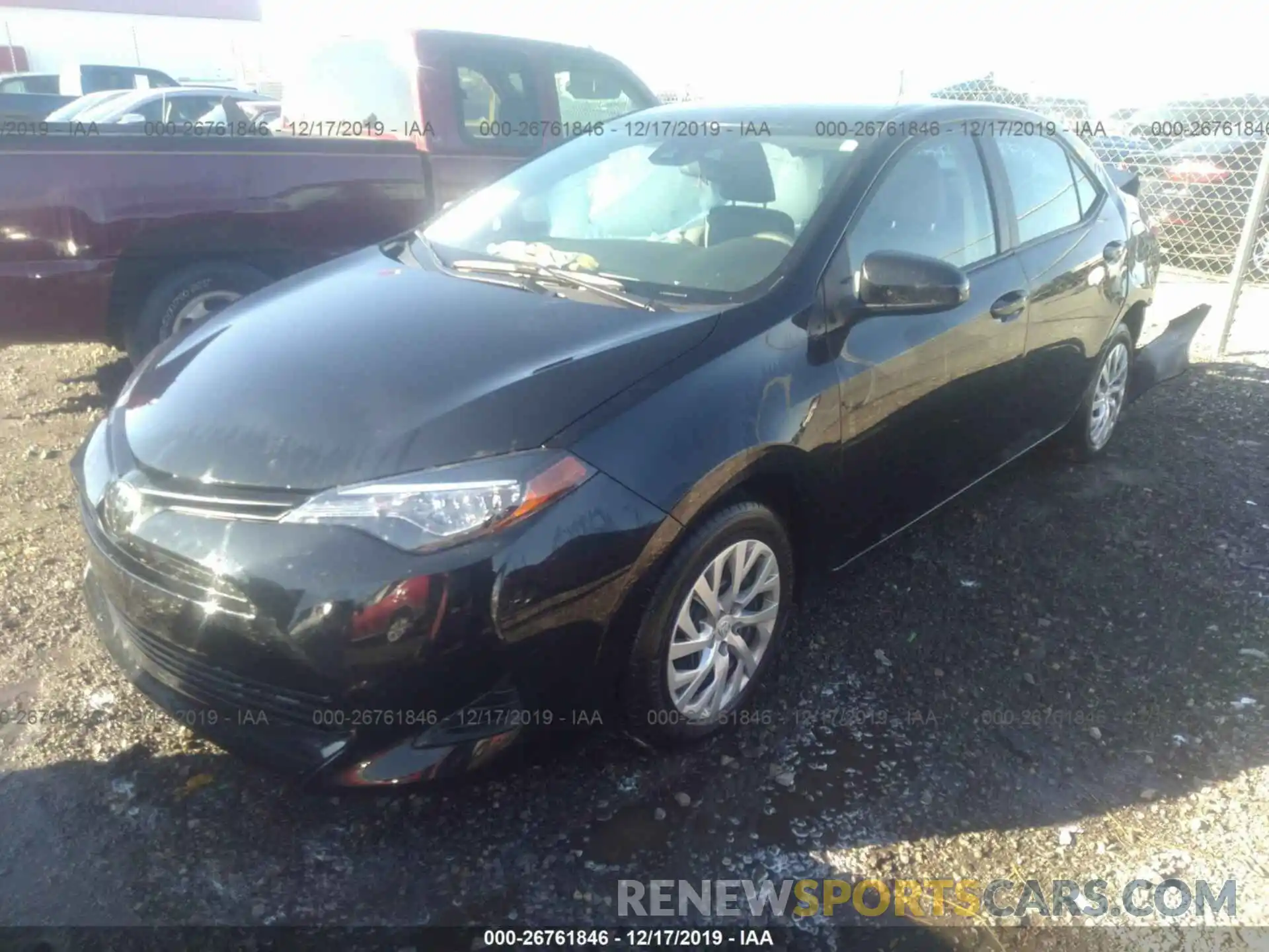 2 Photograph of a damaged car 2T1BURHE2KC229371 TOYOTA COROLLA 2019