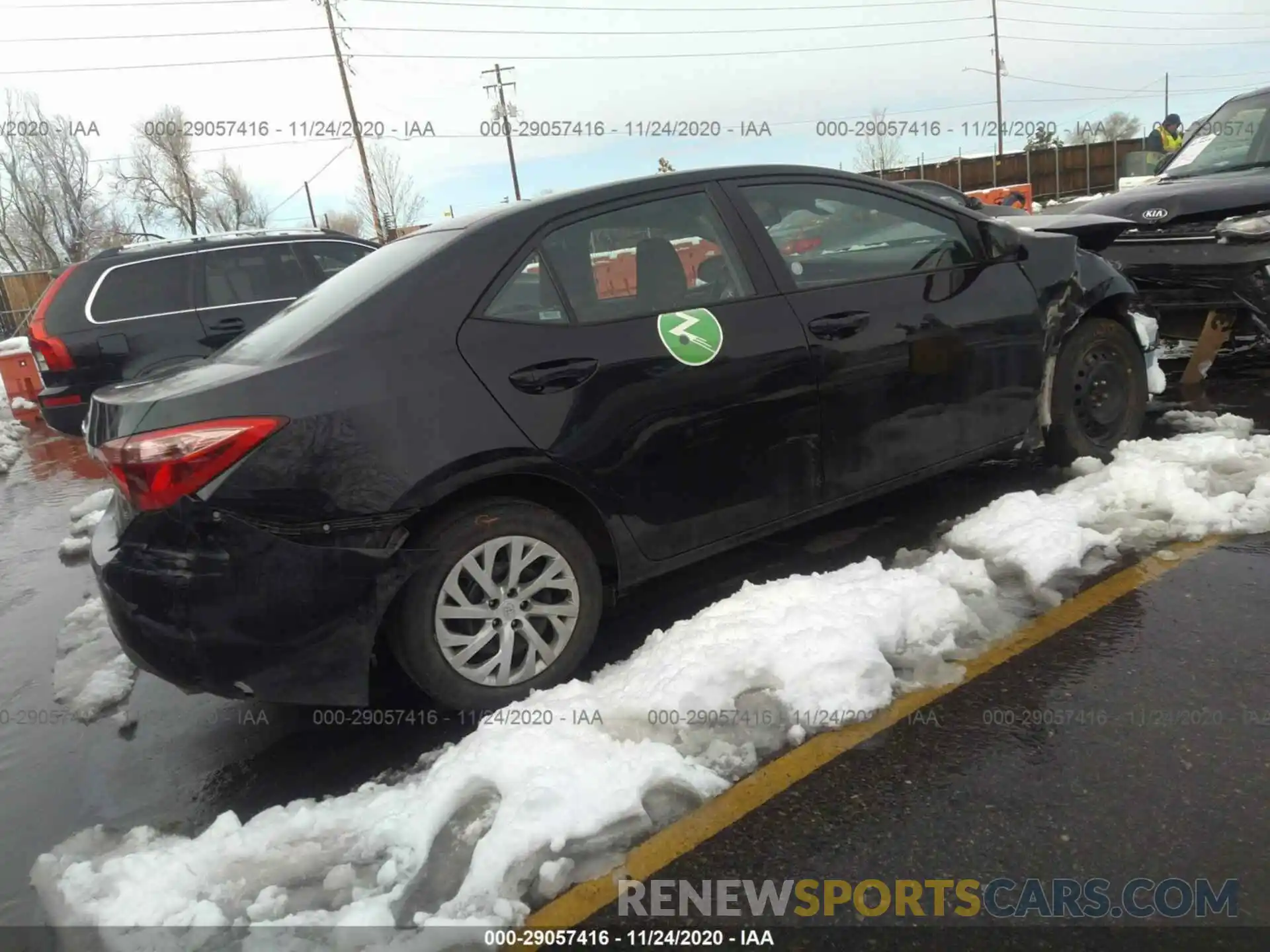 4 Photograph of a damaged car 2T1BURHE2KC229502 TOYOTA COROLLA 2019