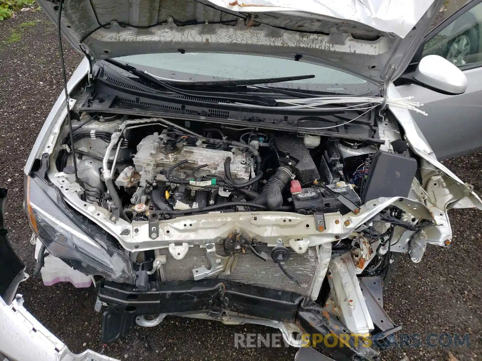 7 Photograph of a damaged car 2T1BURHE2KC229550 TOYOTA COROLLA 2019