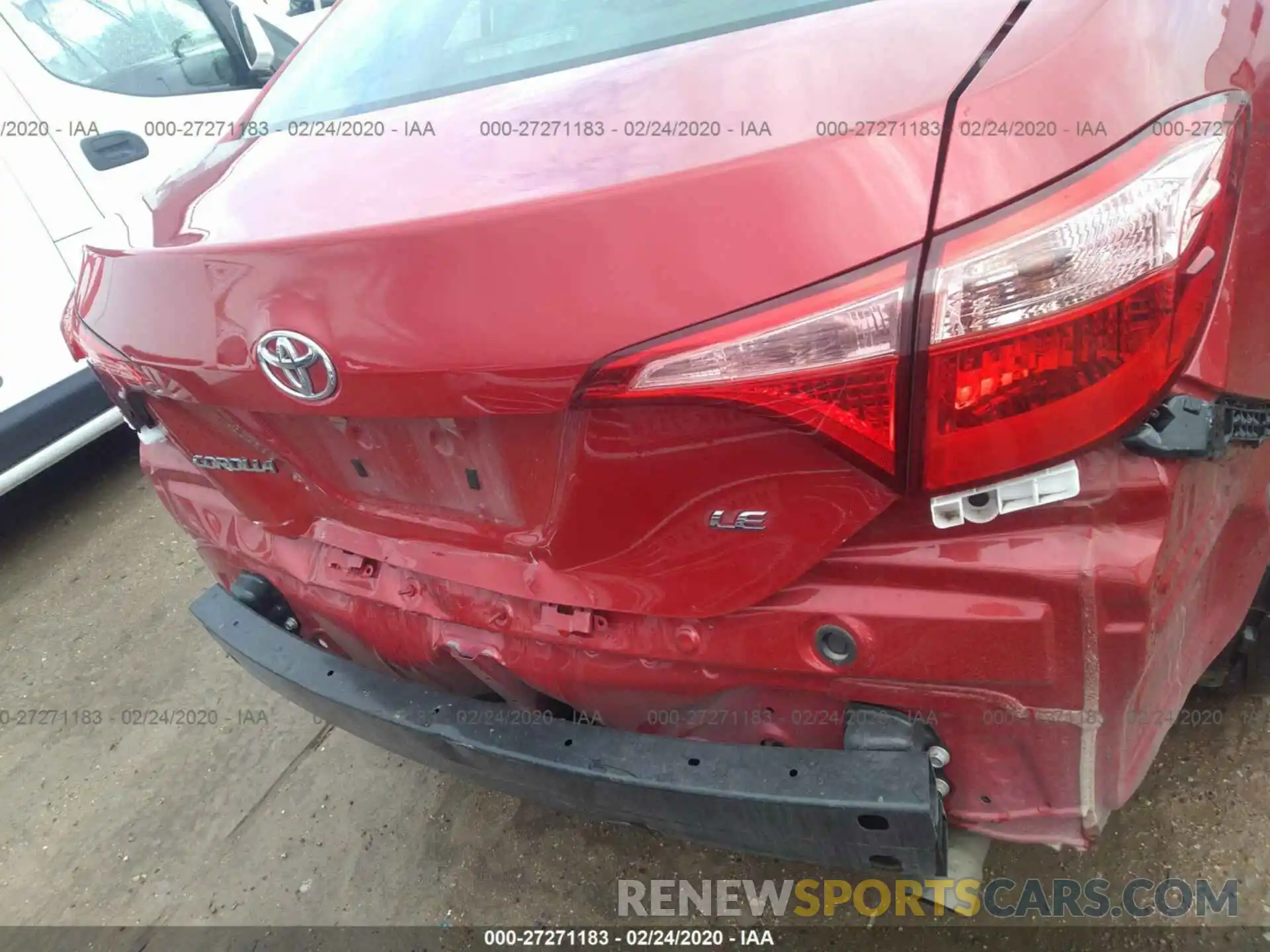 6 Photograph of a damaged car 2T1BURHE2KC229659 TOYOTA COROLLA 2019