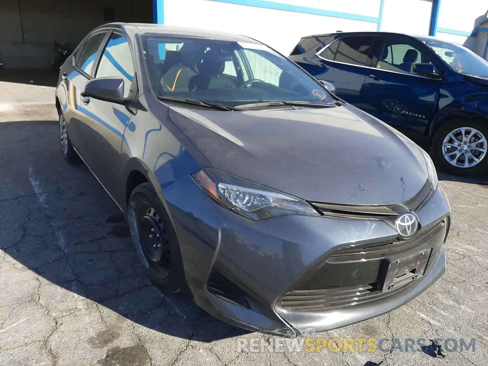 1 Photograph of a damaged car 2T1BURHE2KC229743 TOYOTA COROLLA 2019