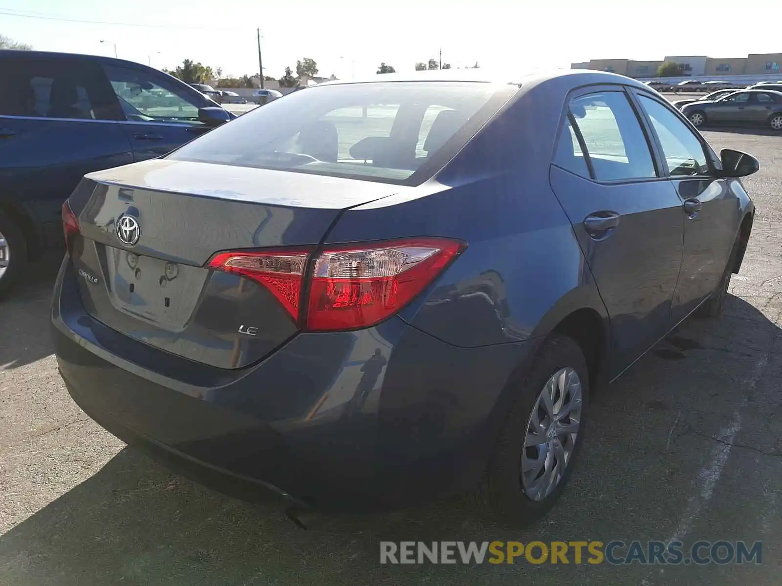 4 Photograph of a damaged car 2T1BURHE2KC229743 TOYOTA COROLLA 2019