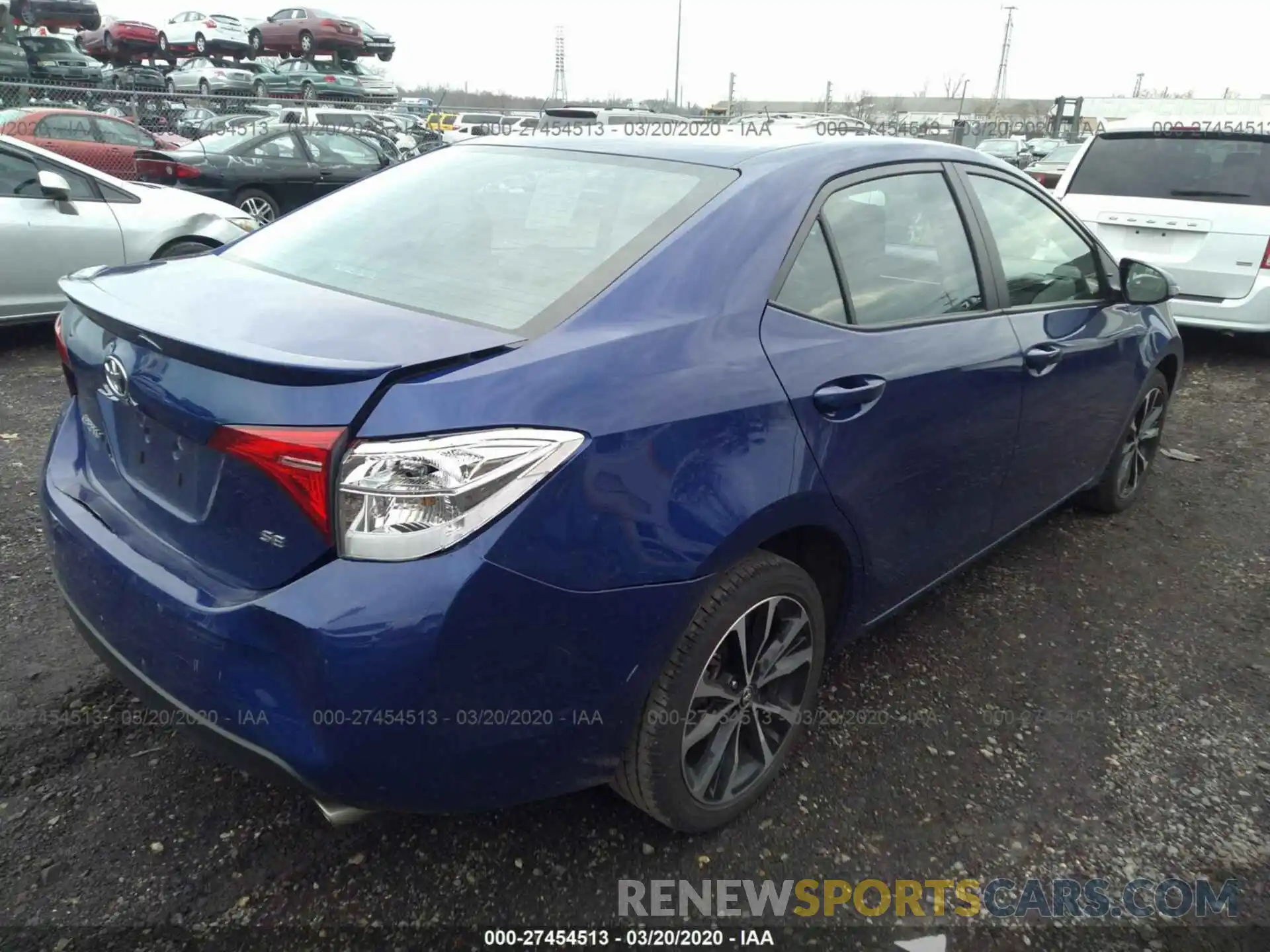 4 Photograph of a damaged car 2T1BURHE2KC230133 TOYOTA COROLLA 2019