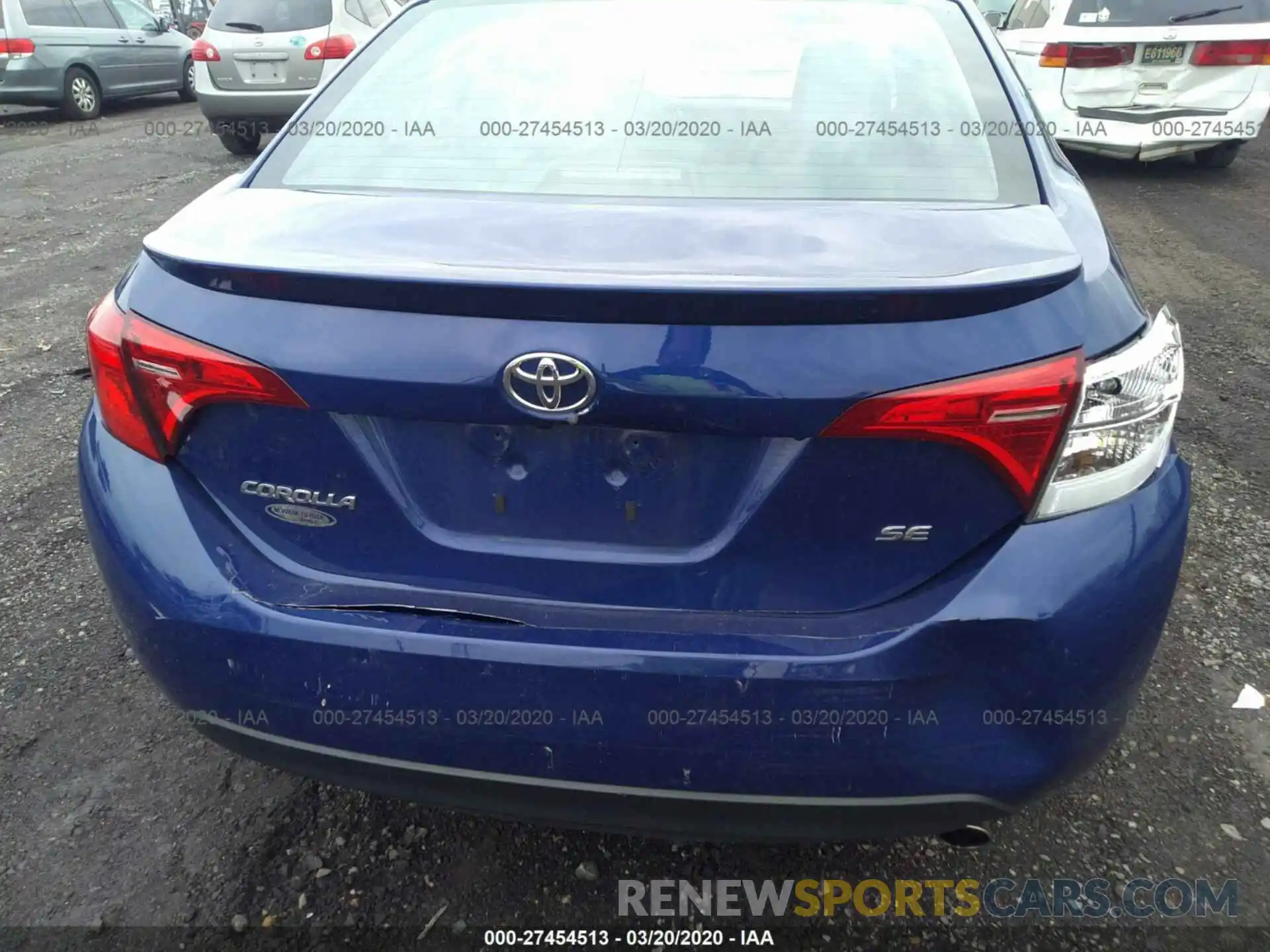 6 Photograph of a damaged car 2T1BURHE2KC230133 TOYOTA COROLLA 2019