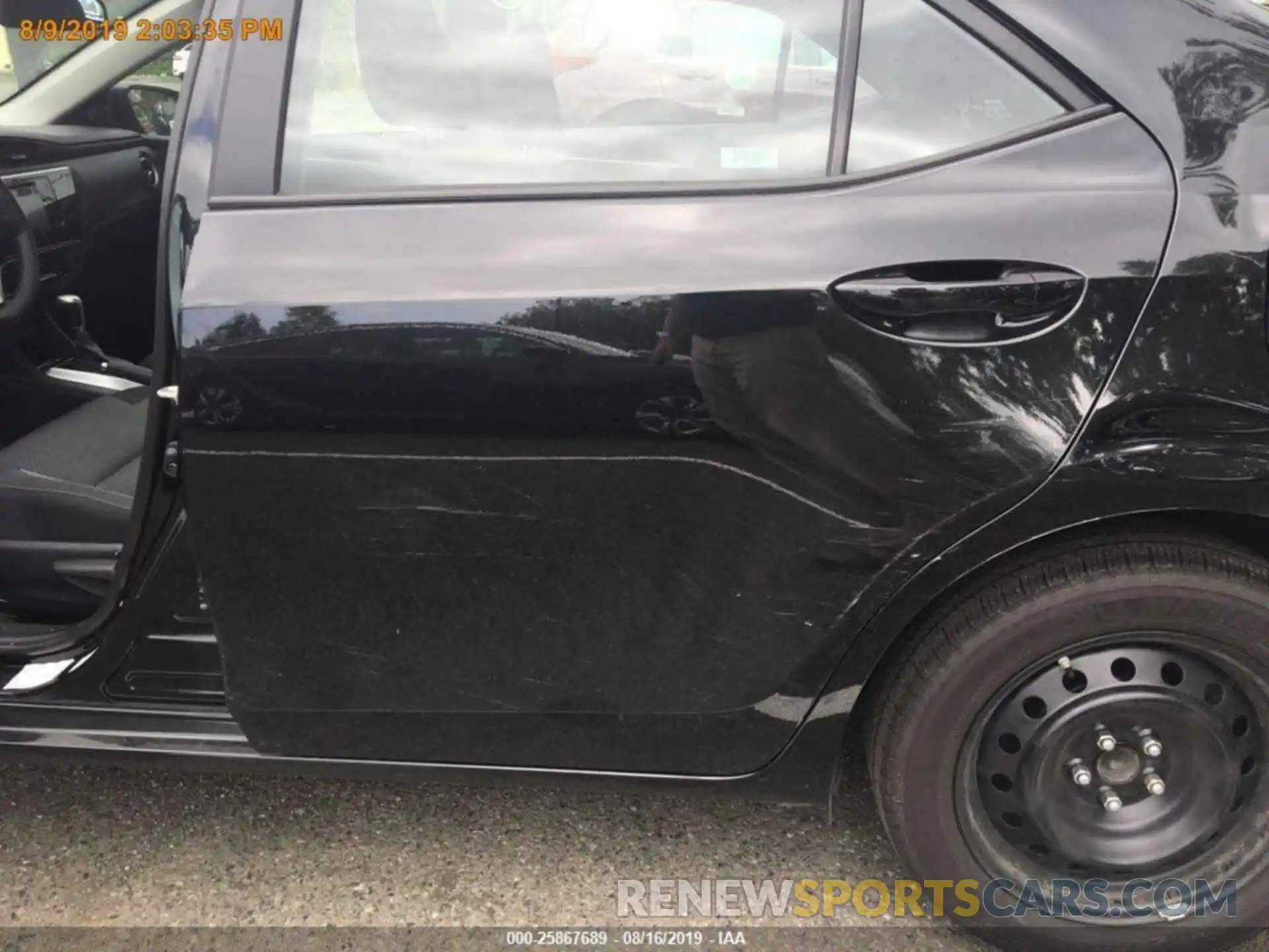 15 Photograph of a damaged car 2T1BURHE2KC231234 TOYOTA COROLLA 2019