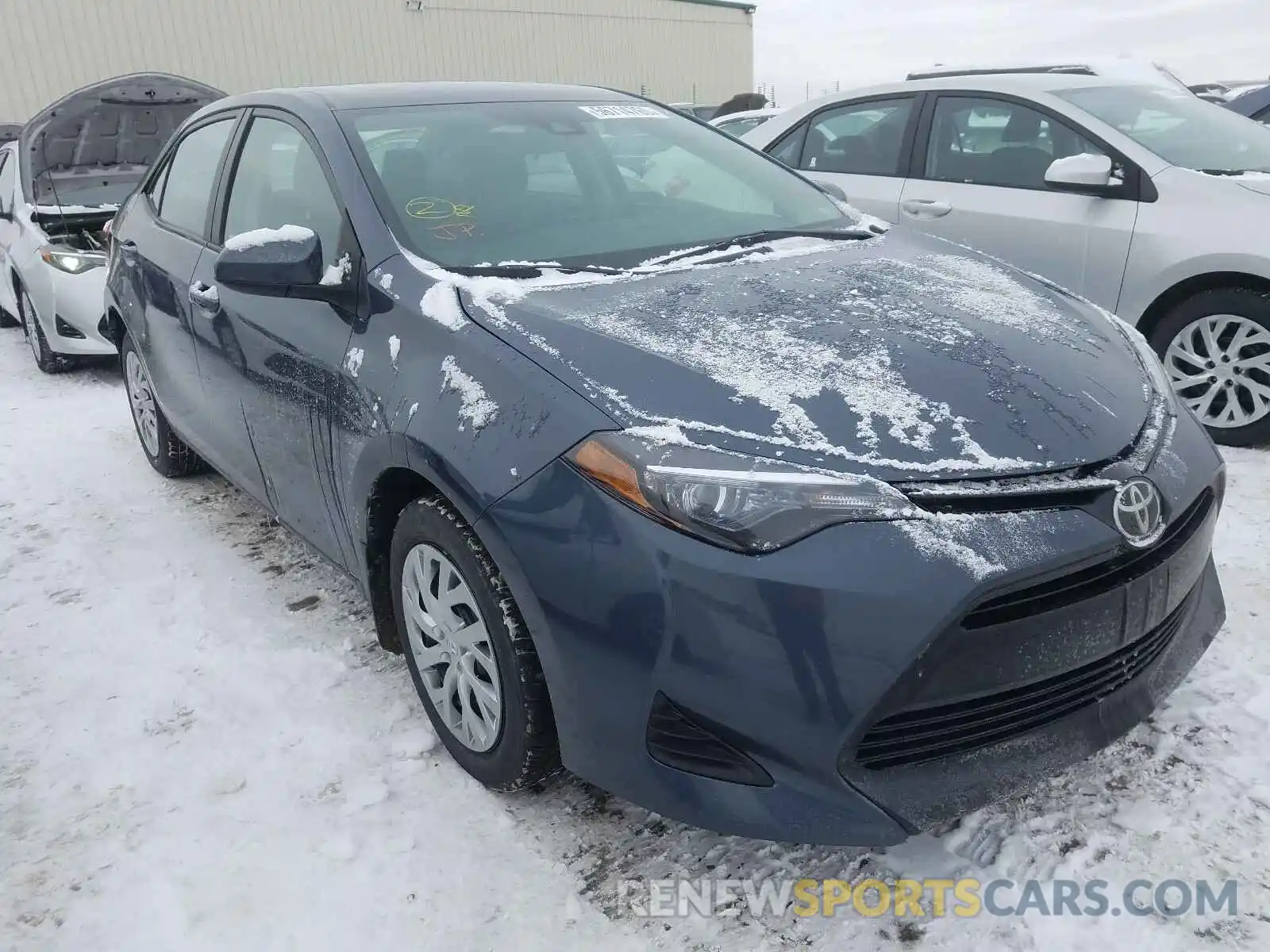 1 Photograph of a damaged car 2T1BURHE2KC232061 TOYOTA COROLLA 2019