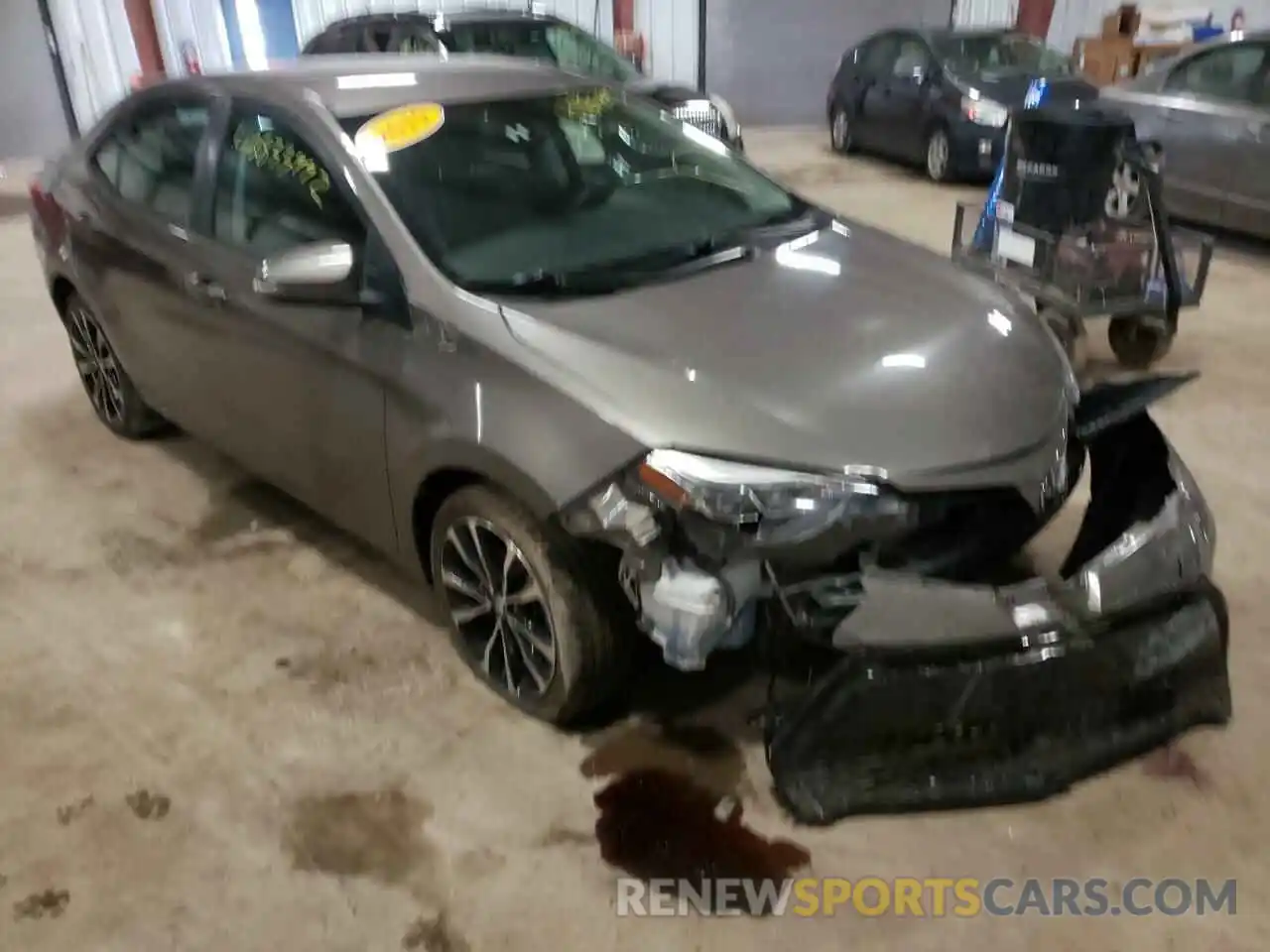 1 Photograph of a damaged car 2T1BURHE2KC232612 TOYOTA COROLLA 2019