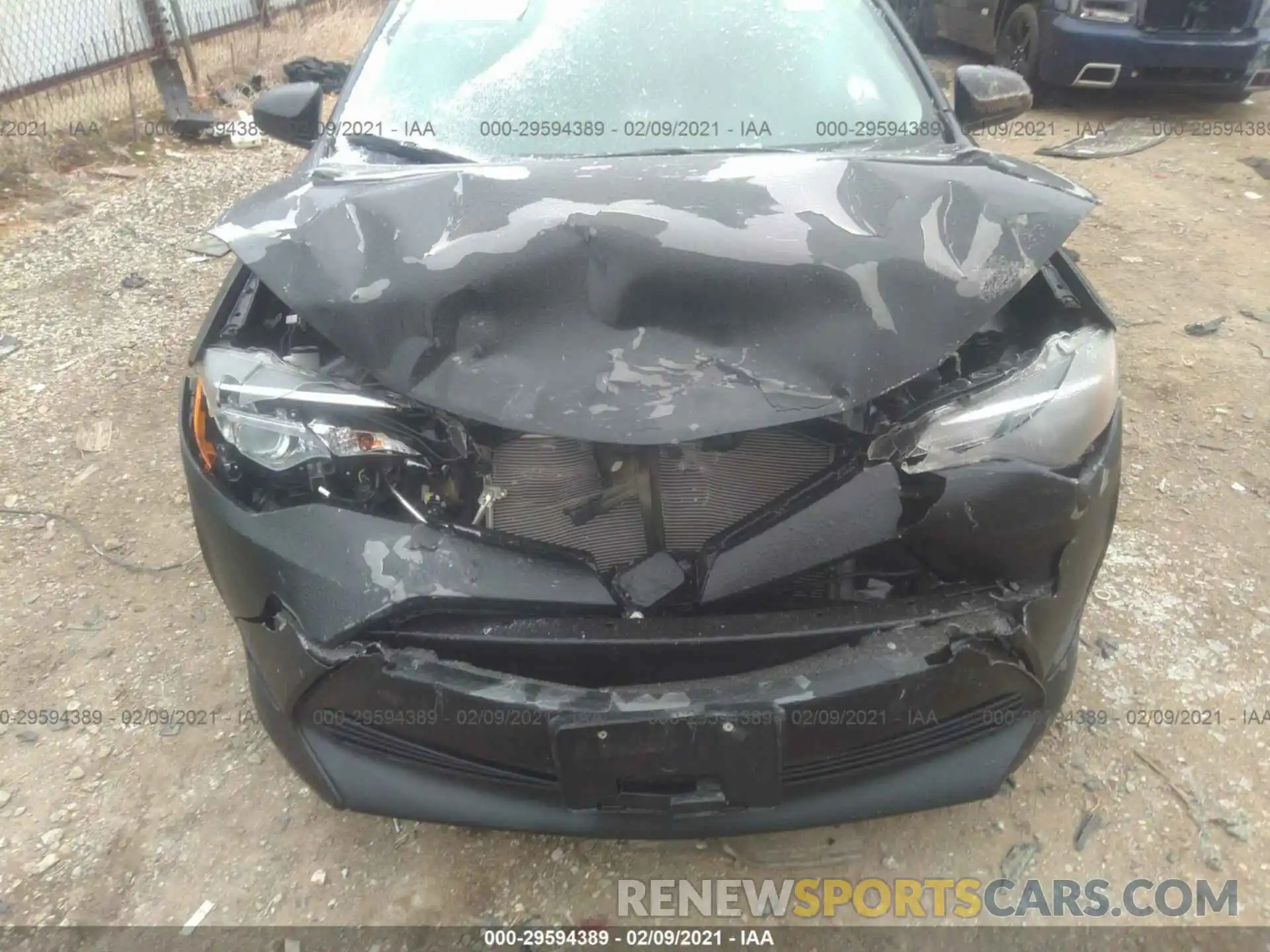 6 Photograph of a damaged car 2T1BURHE2KC233081 TOYOTA COROLLA 2019