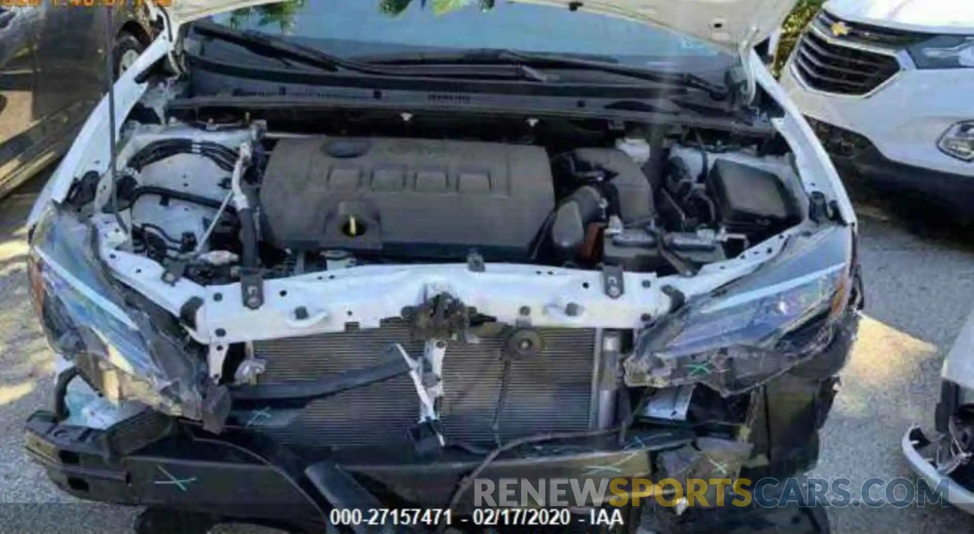 10 Photograph of a damaged car 2T1BURHE2KC233730 TOYOTA COROLLA 2019