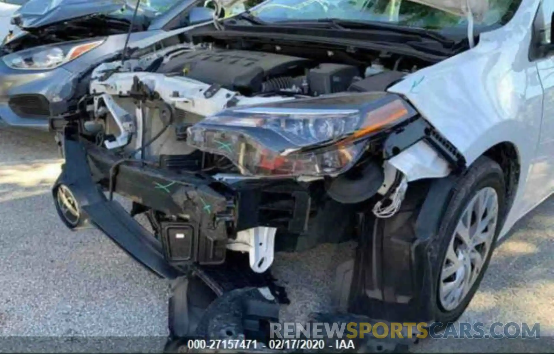 6 Photograph of a damaged car 2T1BURHE2KC233730 TOYOTA COROLLA 2019