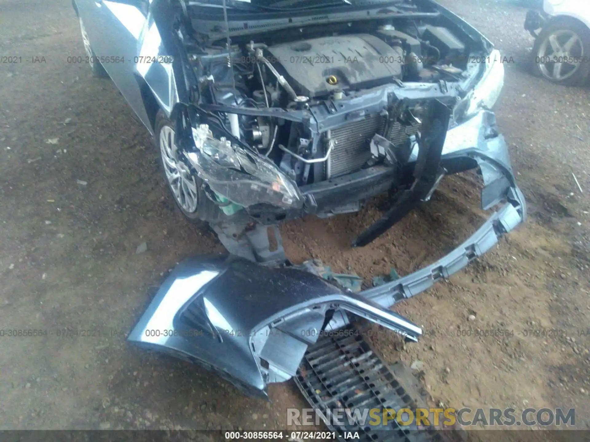 11 Photograph of a damaged car 2T1BURHE2KC234084 TOYOTA COROLLA 2019