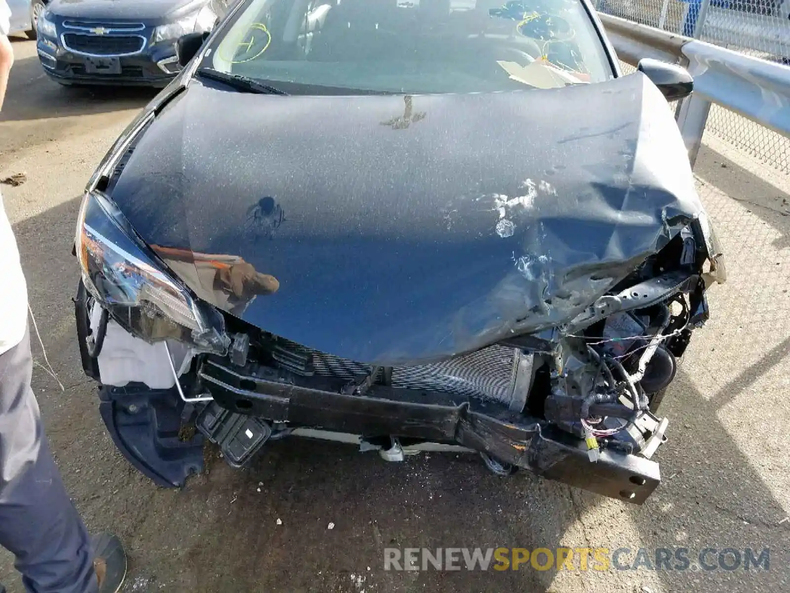 7 Photograph of a damaged car 2T1BURHE2KC235364 TOYOTA COROLLA 2019