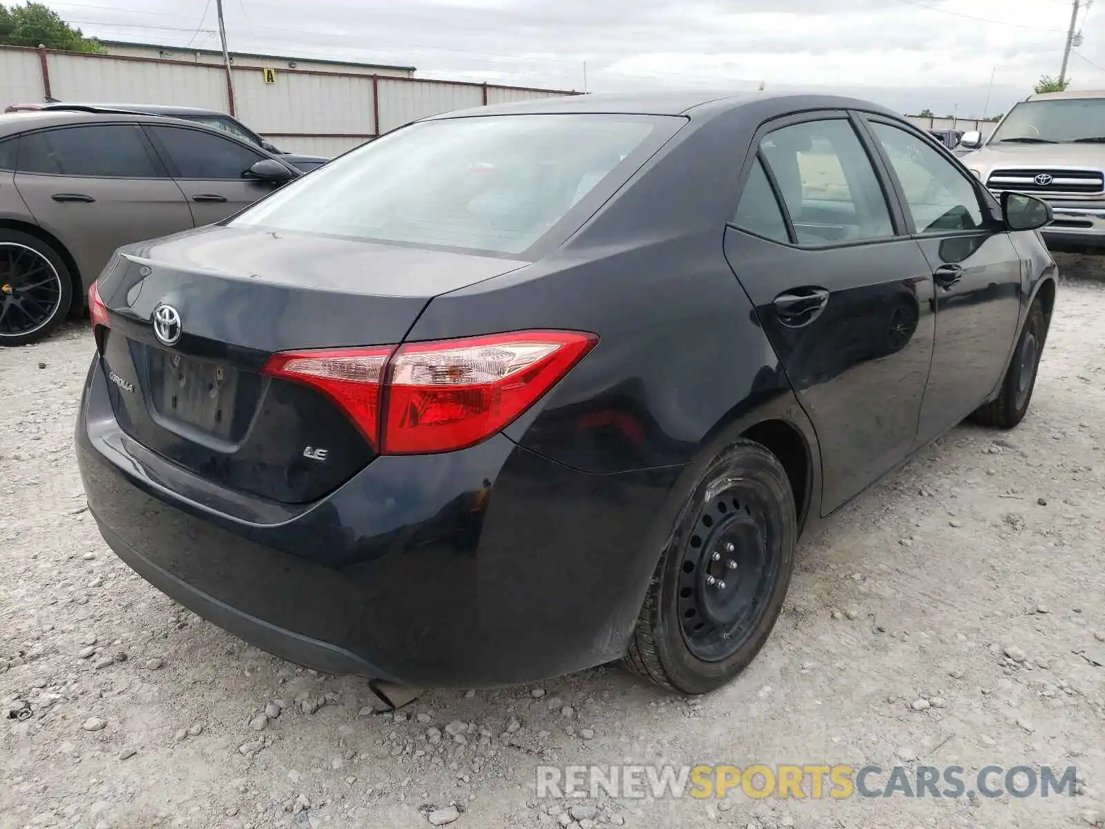 4 Photograph of a damaged car 2T1BURHE2KC235719 TOYOTA COROLLA 2019