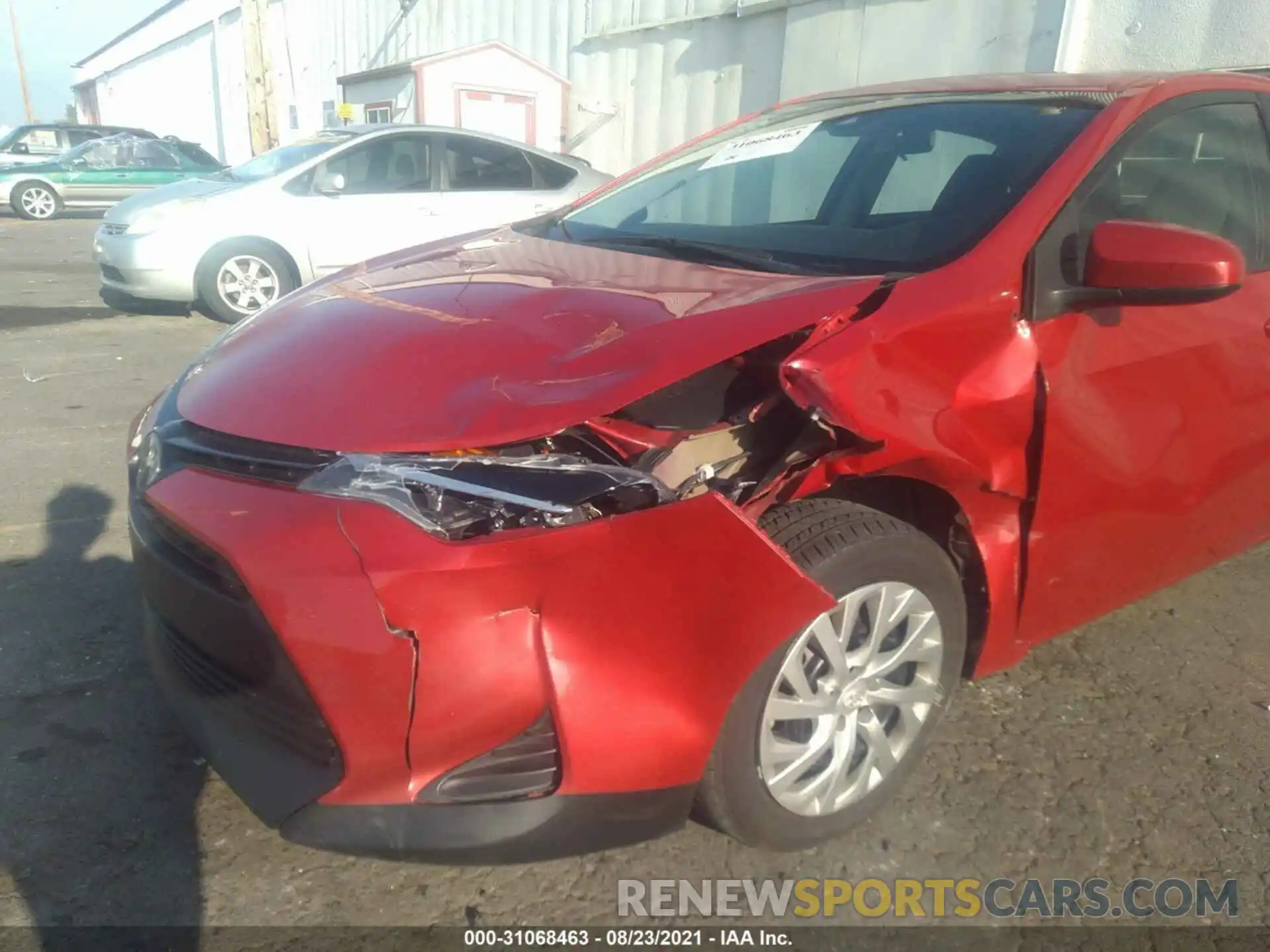 6 Photograph of a damaged car 2T1BURHE2KC236367 TOYOTA COROLLA 2019