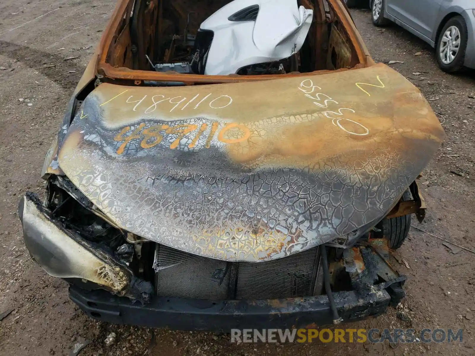 7 Photograph of a damaged car 2T1BURHE2KC237258 TOYOTA COROLLA 2019