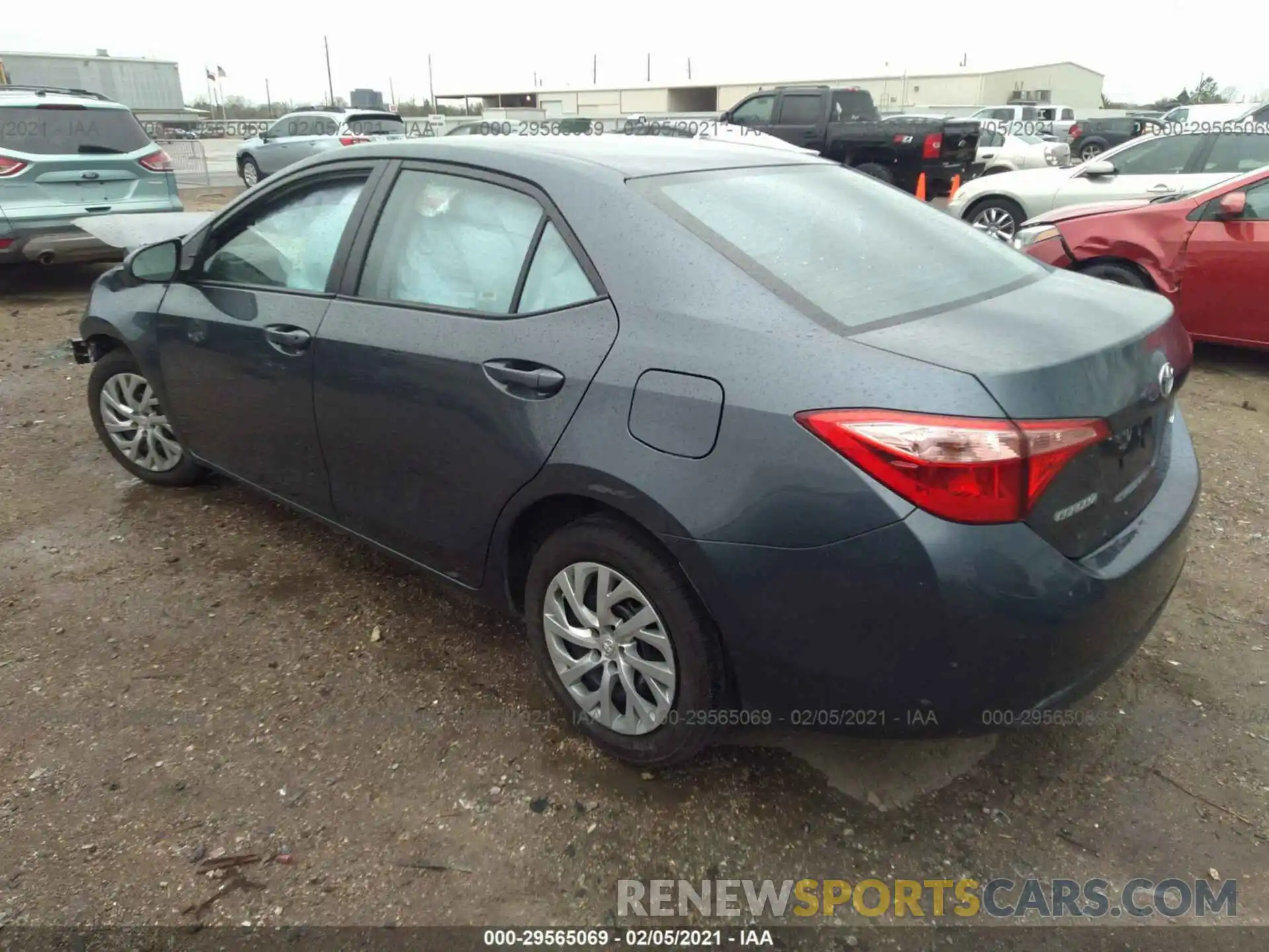 3 Photograph of a damaged car 2T1BURHE2KC237504 TOYOTA COROLLA 2019