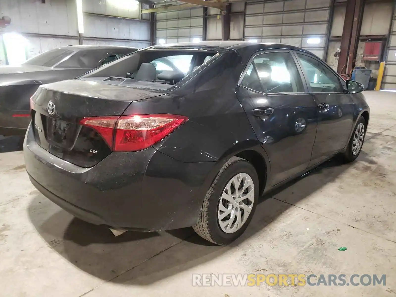 4 Photograph of a damaged car 2T1BURHE2KC238135 TOYOTA COROLLA 2019