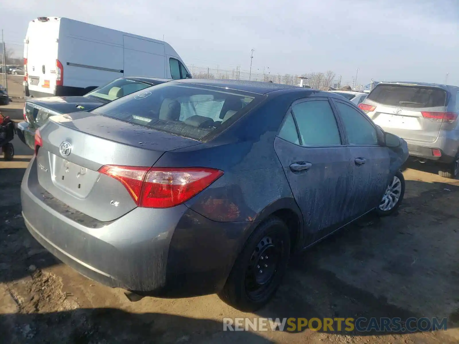 4 Photograph of a damaged car 2T1BURHE2KC238622 TOYOTA COROLLA 2019