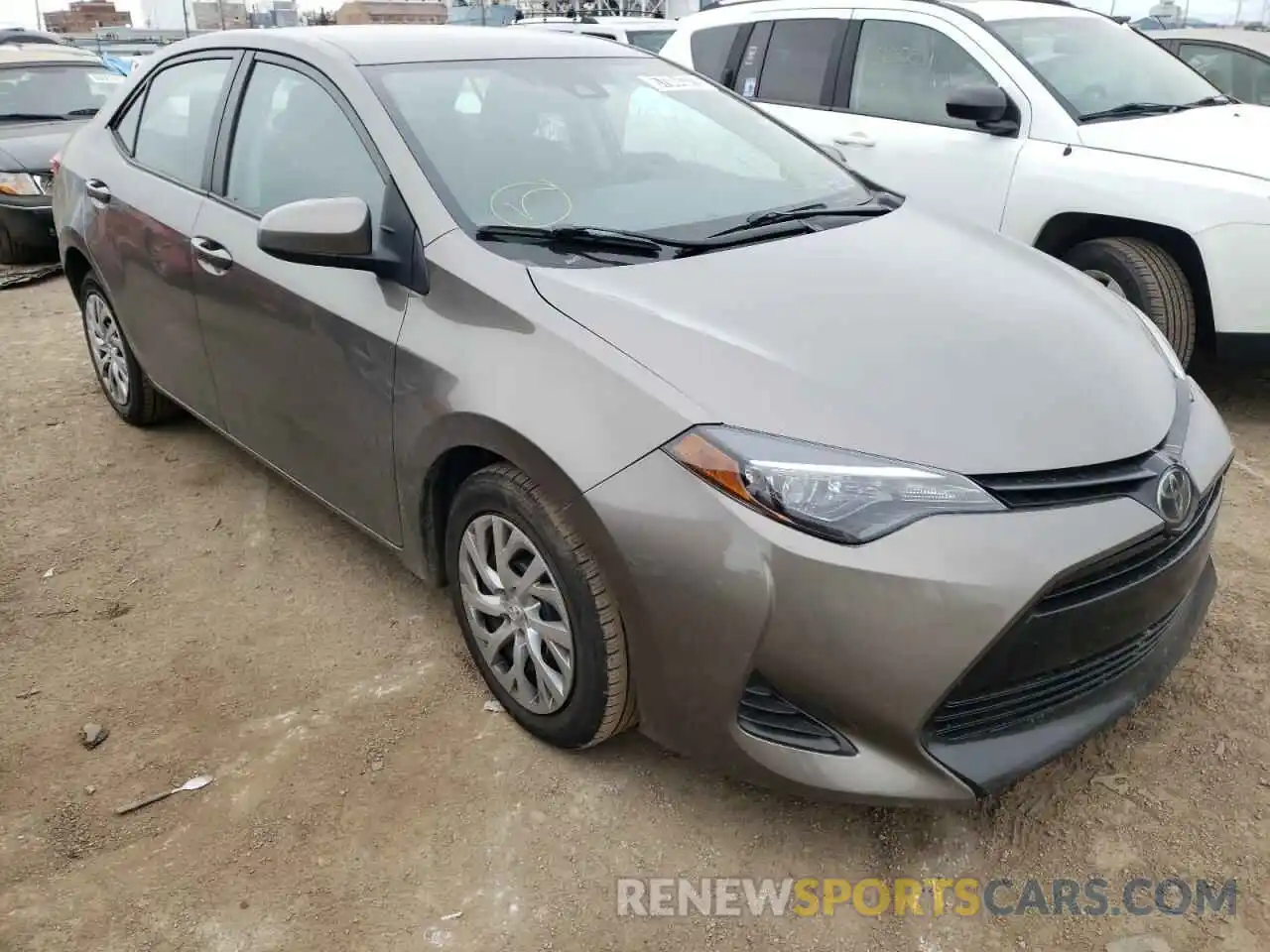 1 Photograph of a damaged car 2T1BURHE2KC239270 TOYOTA COROLLA 2019