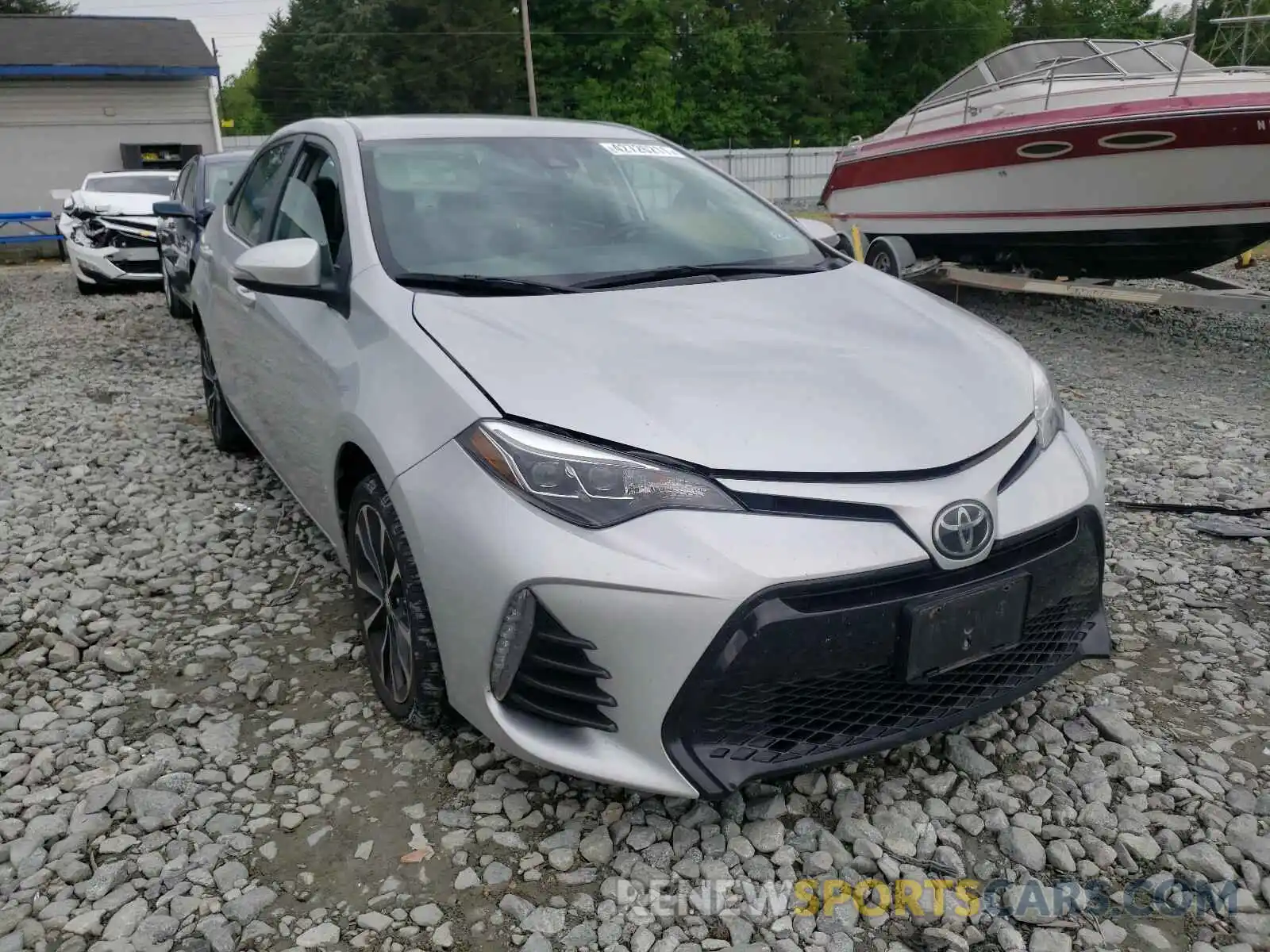 1 Photograph of a damaged car 2T1BURHE2KC239978 TOYOTA COROLLA 2019