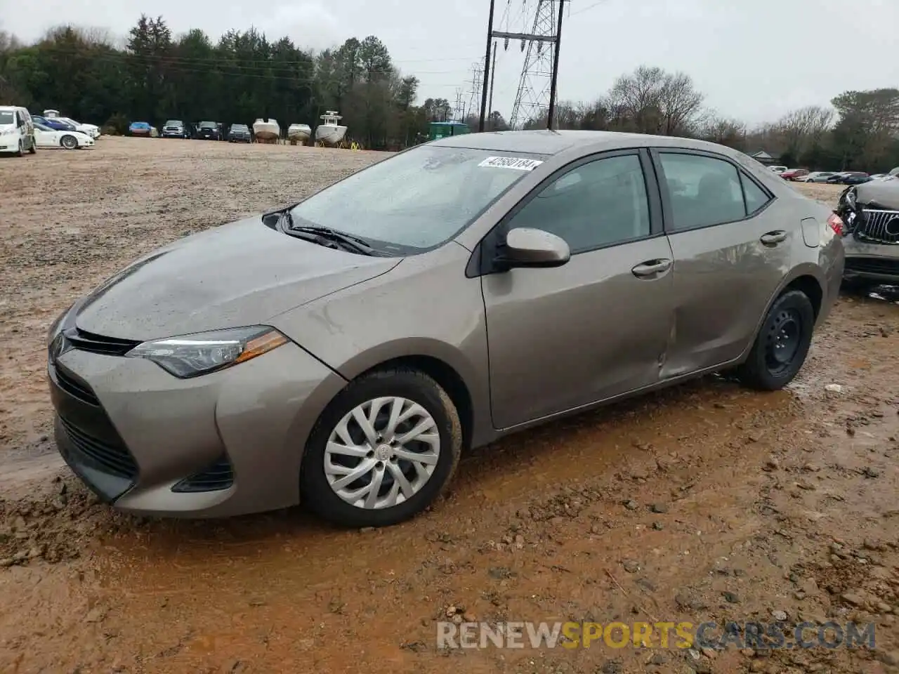 1 Photograph of a damaged car 2T1BURHE2KC240354 TOYOTA COROLLA 2019