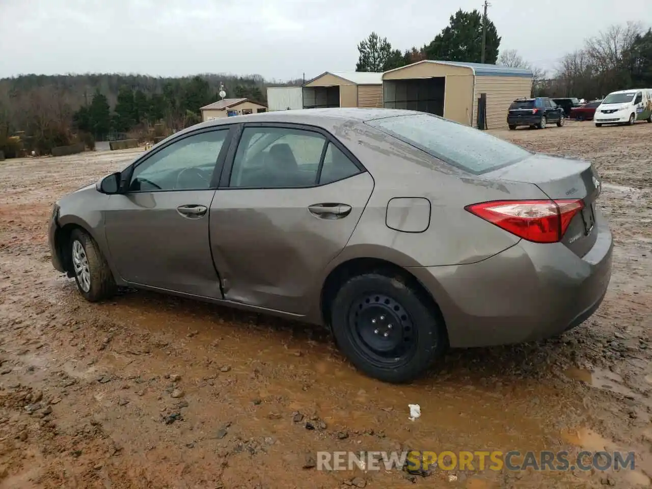 2 Photograph of a damaged car 2T1BURHE2KC240354 TOYOTA COROLLA 2019