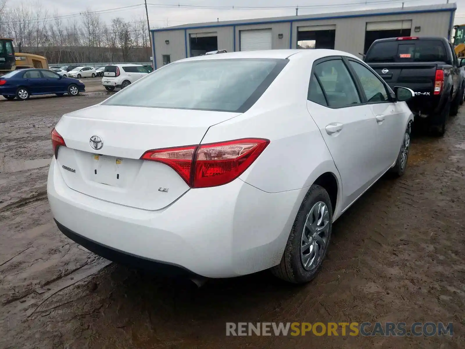 4 Photograph of a damaged car 2T1BURHE2KC240791 TOYOTA COROLLA 2019