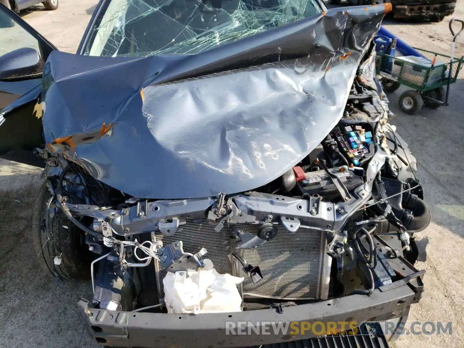 7 Photograph of a damaged car 2T1BURHE2KC240922 TOYOTA COROLLA 2019