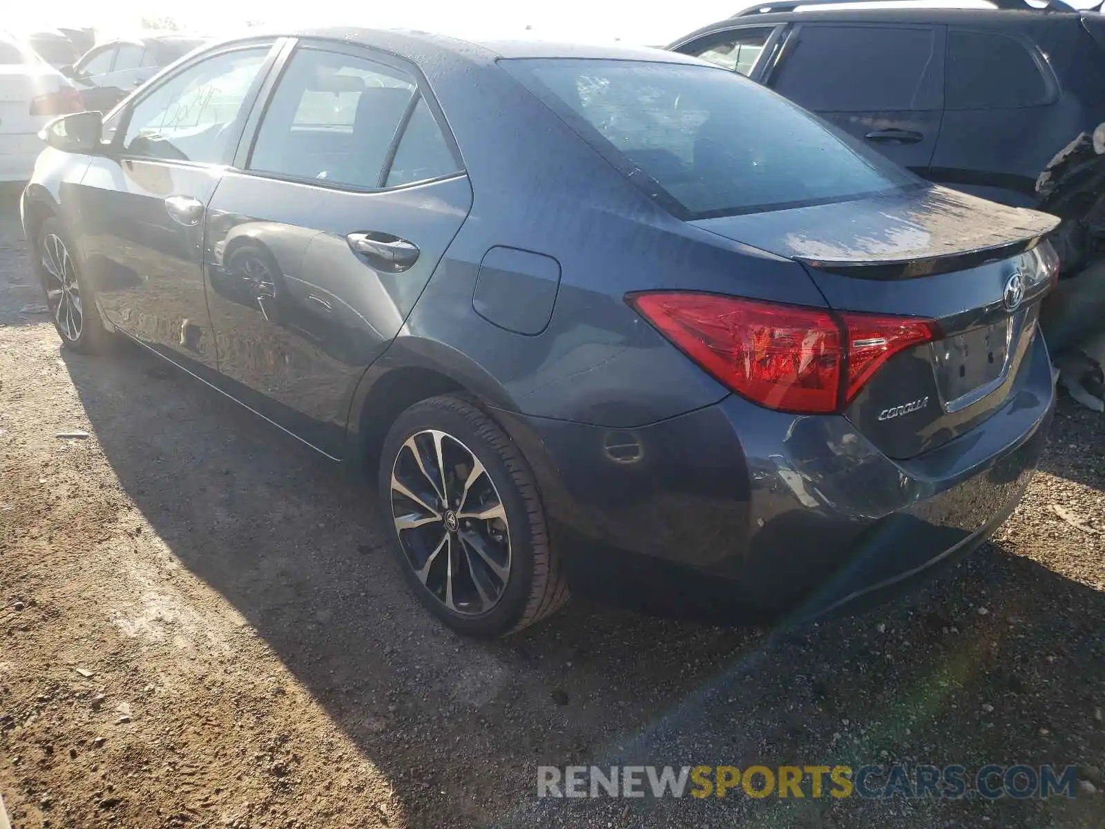 3 Photograph of a damaged car 2T1BURHE2KC241133 TOYOTA COROLLA 2019