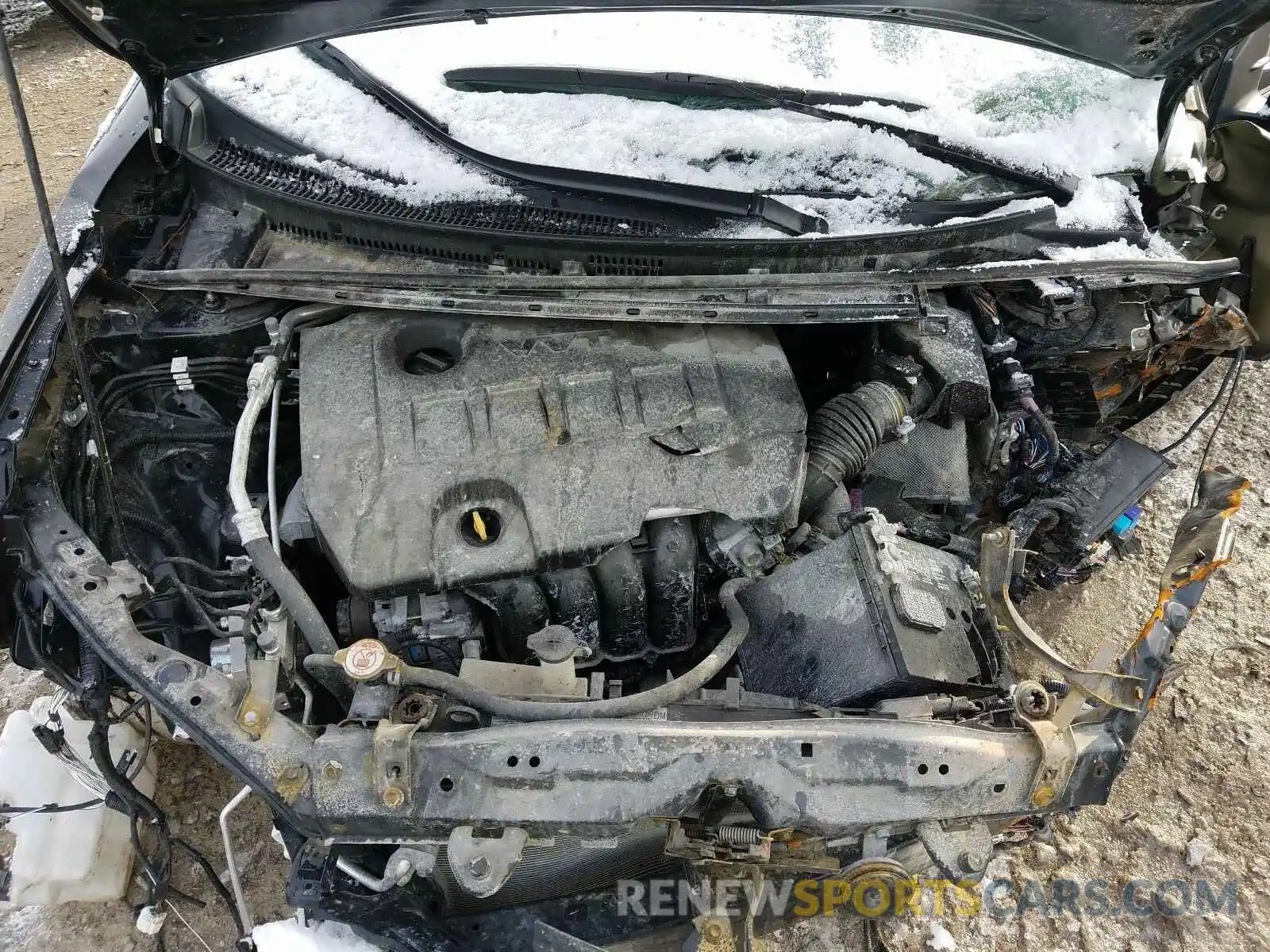 7 Photograph of a damaged car 2T1BURHE2KC241245 TOYOTA COROLLA 2019