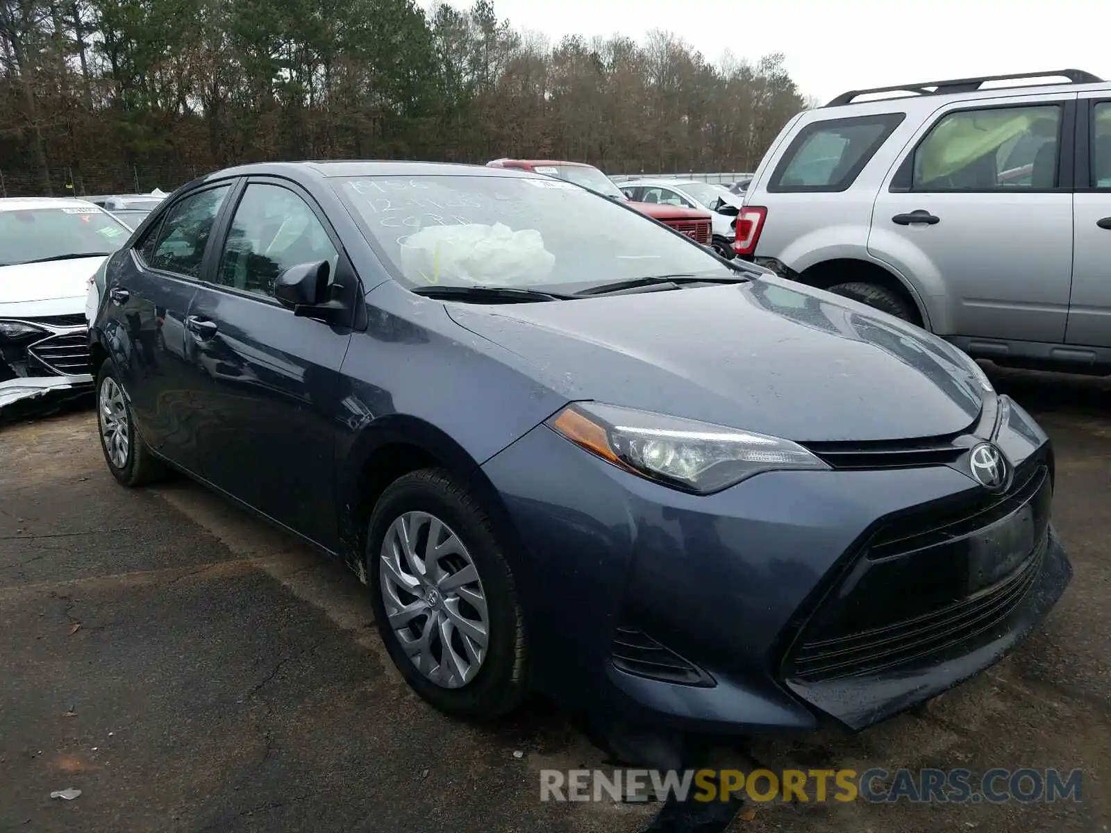 1 Photograph of a damaged car 2T1BURHE2KC241956 TOYOTA COROLLA 2019