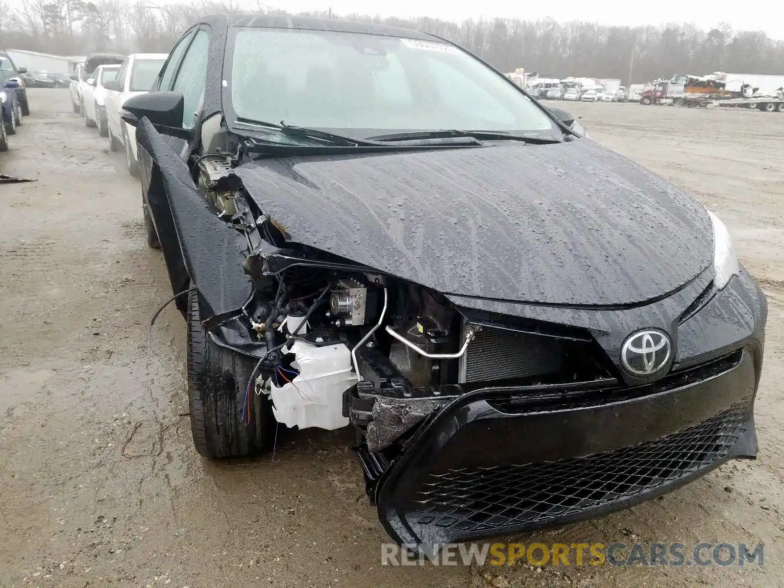 1 Photograph of a damaged car 2T1BURHE2KC241990 TOYOTA COROLLA 2019