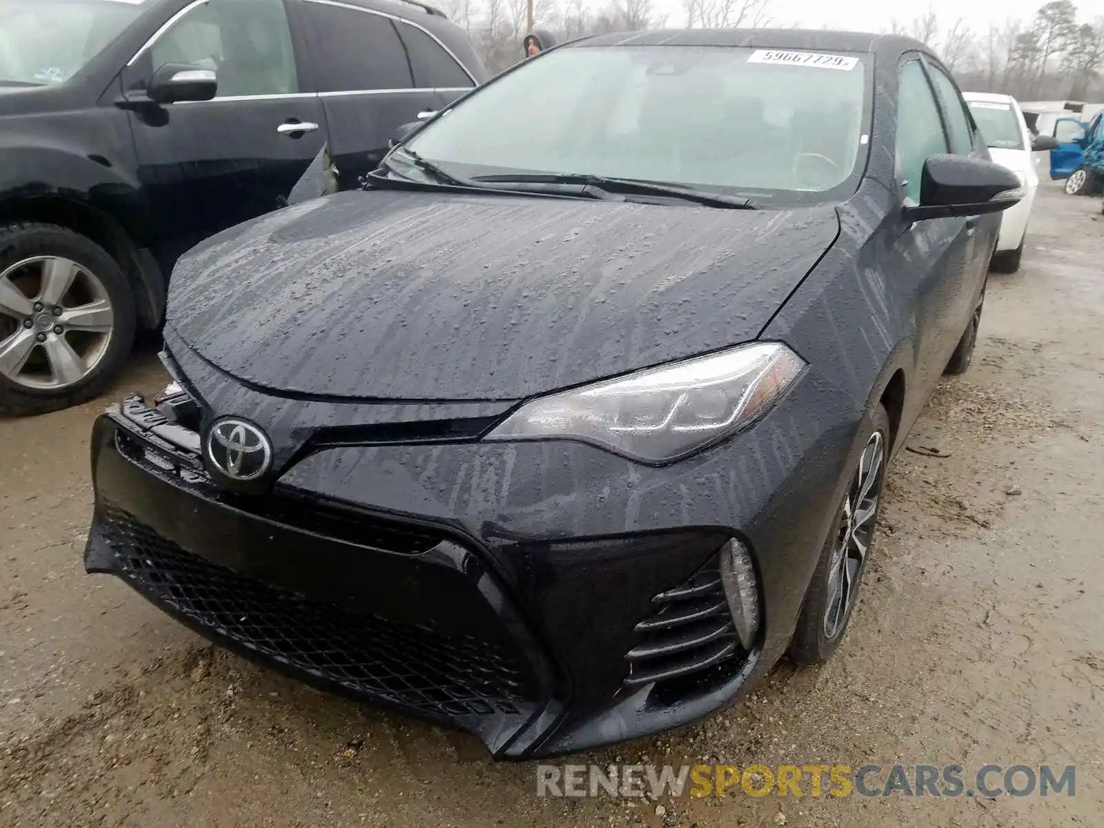 2 Photograph of a damaged car 2T1BURHE2KC241990 TOYOTA COROLLA 2019