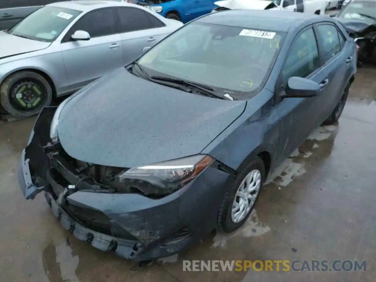 2 Photograph of a damaged car 2T1BURHE2KC243447 TOYOTA COROLLA 2019